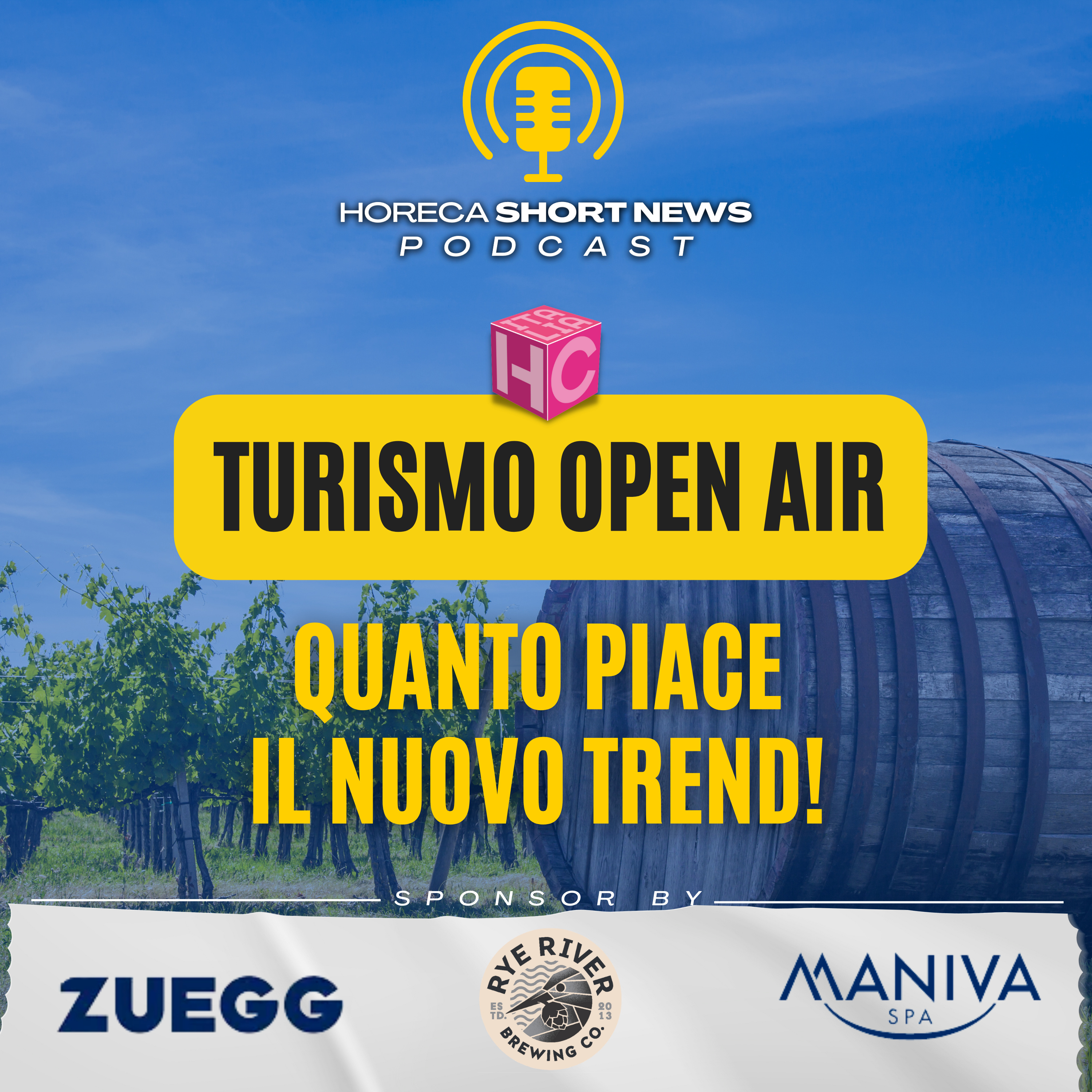 🧳Turismo open air piace 🍷Trend Enoturismo in crescita 💬Enoturismo: parla Filippo Galanti di Divinea 🍺Bene anche il turismo brassicolo  🌵In Texas si danno da fare episode artwork