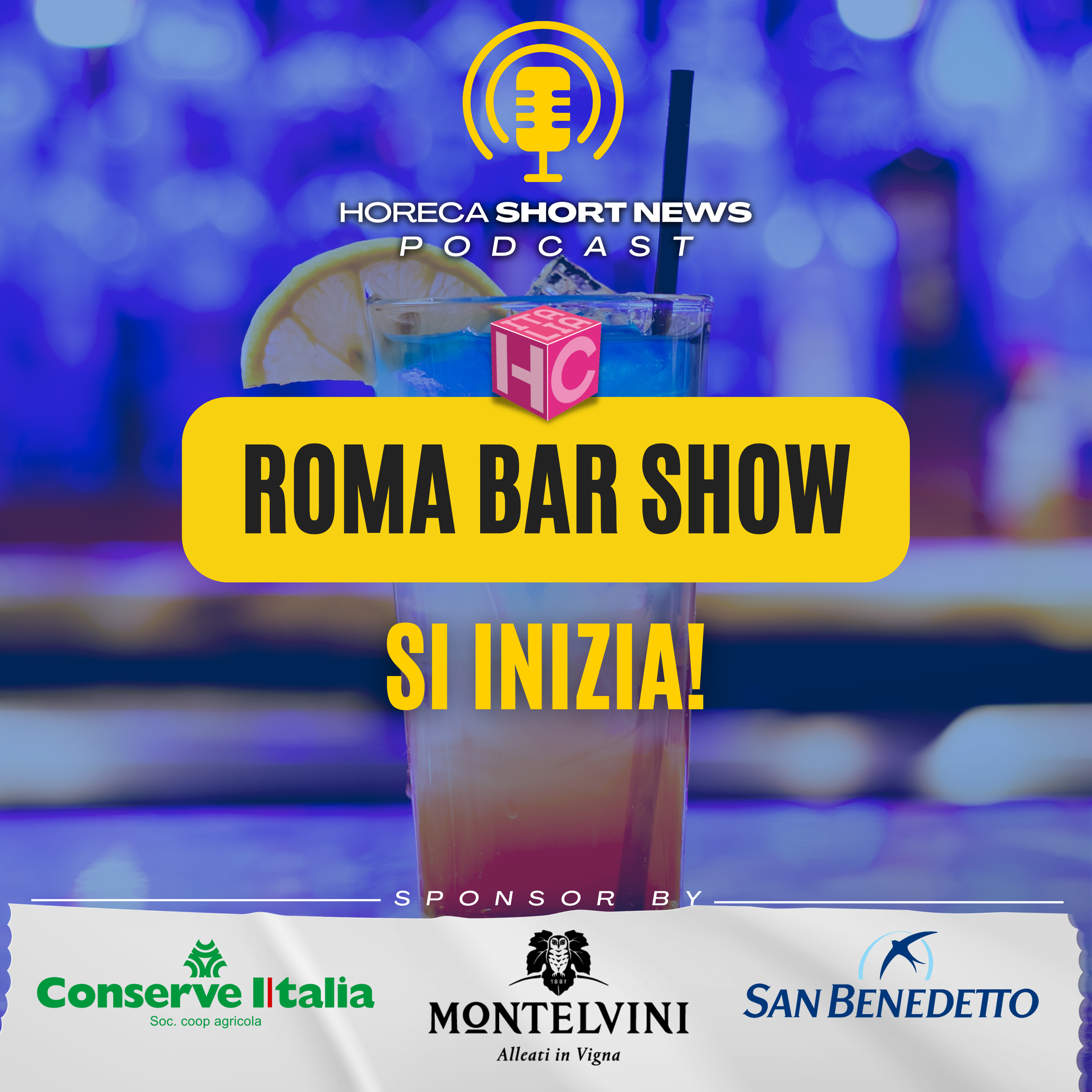 🍸Roma Bar Show al via  💬Stock Spirits ce ne parla Tommaso Tajè 💬Distilleria Bonaventura Maschio con Francesco Zara 🆕Diageo lancia Venturo 🍹L’aperitivo in Italia è da boomer?  episode artwork