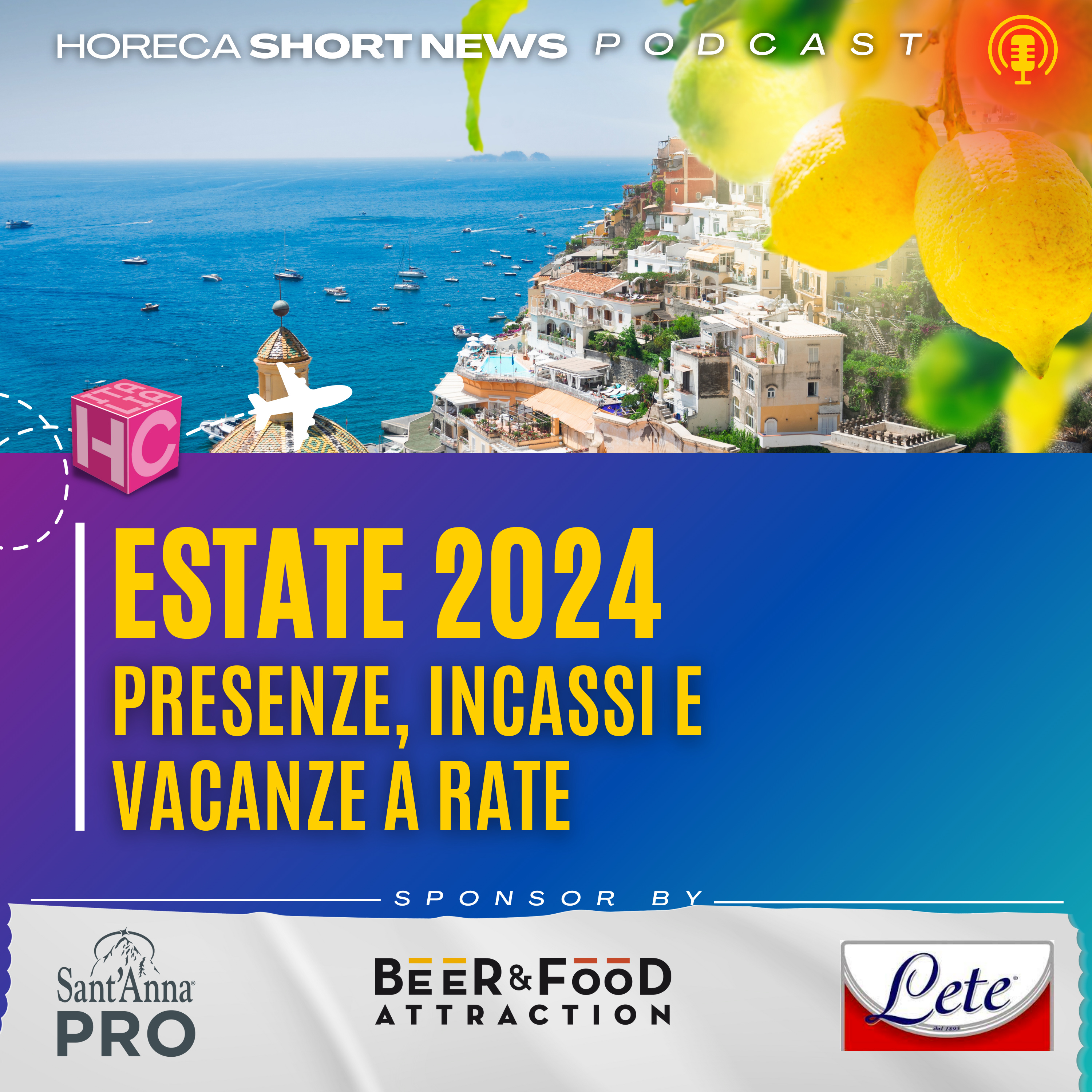 🧳Estate 2024: presenze si, incassi no 🫰Overtourism e tassa di soggiorno, se ne discute 💰Ma le vacanze sono state anche ….rateizzate 🌭Street food tour, ai turisti piace sempre di più episode artwork