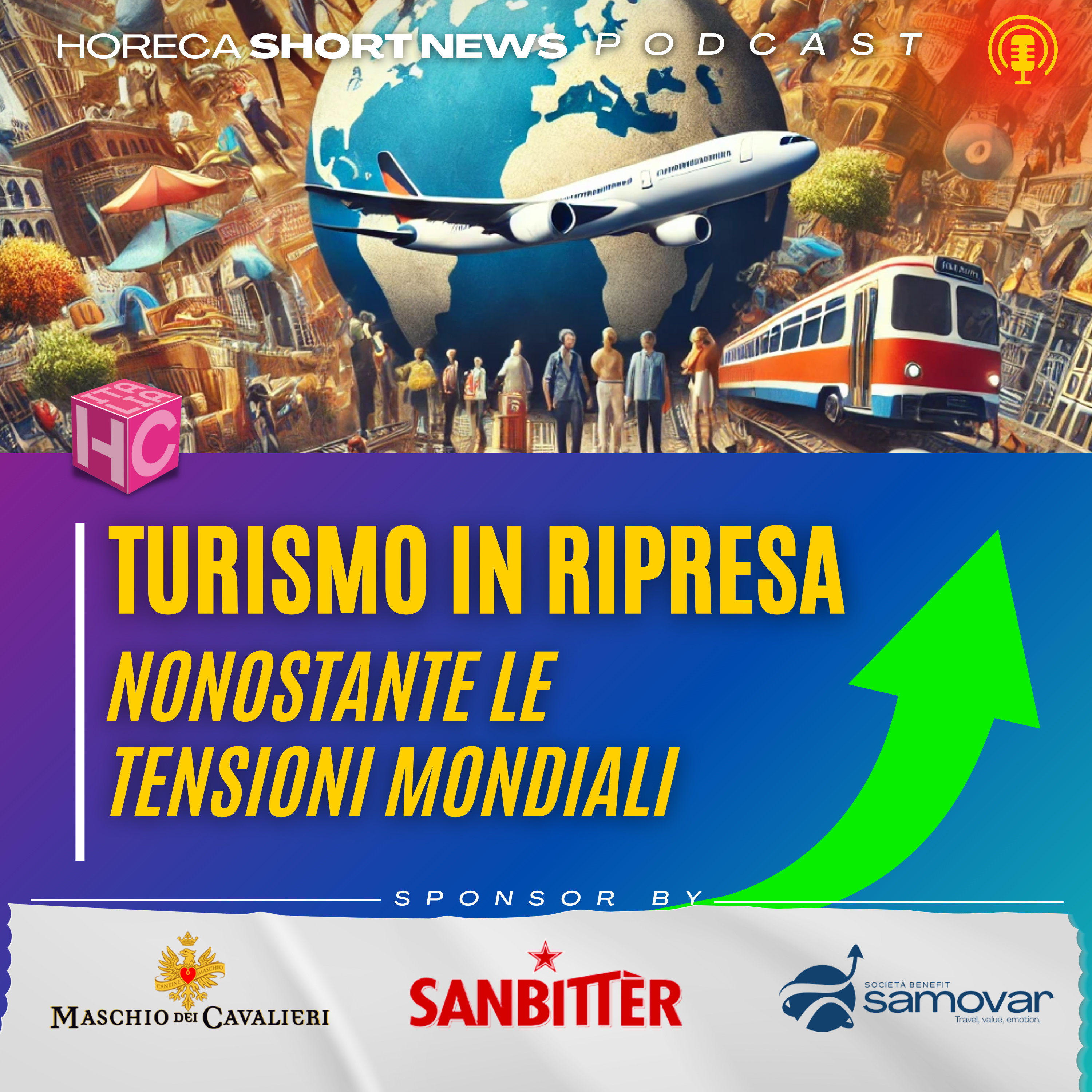 📊Turismo in ripresa, nonostante le tensioni mondiali 🇪🇺L'Europa: continente più visitato, Italia in crescita 📕Futurismo: nuove pubblicazioni per la formazione 👨‍👩‍👧10 family trend da conoscere episode artwork