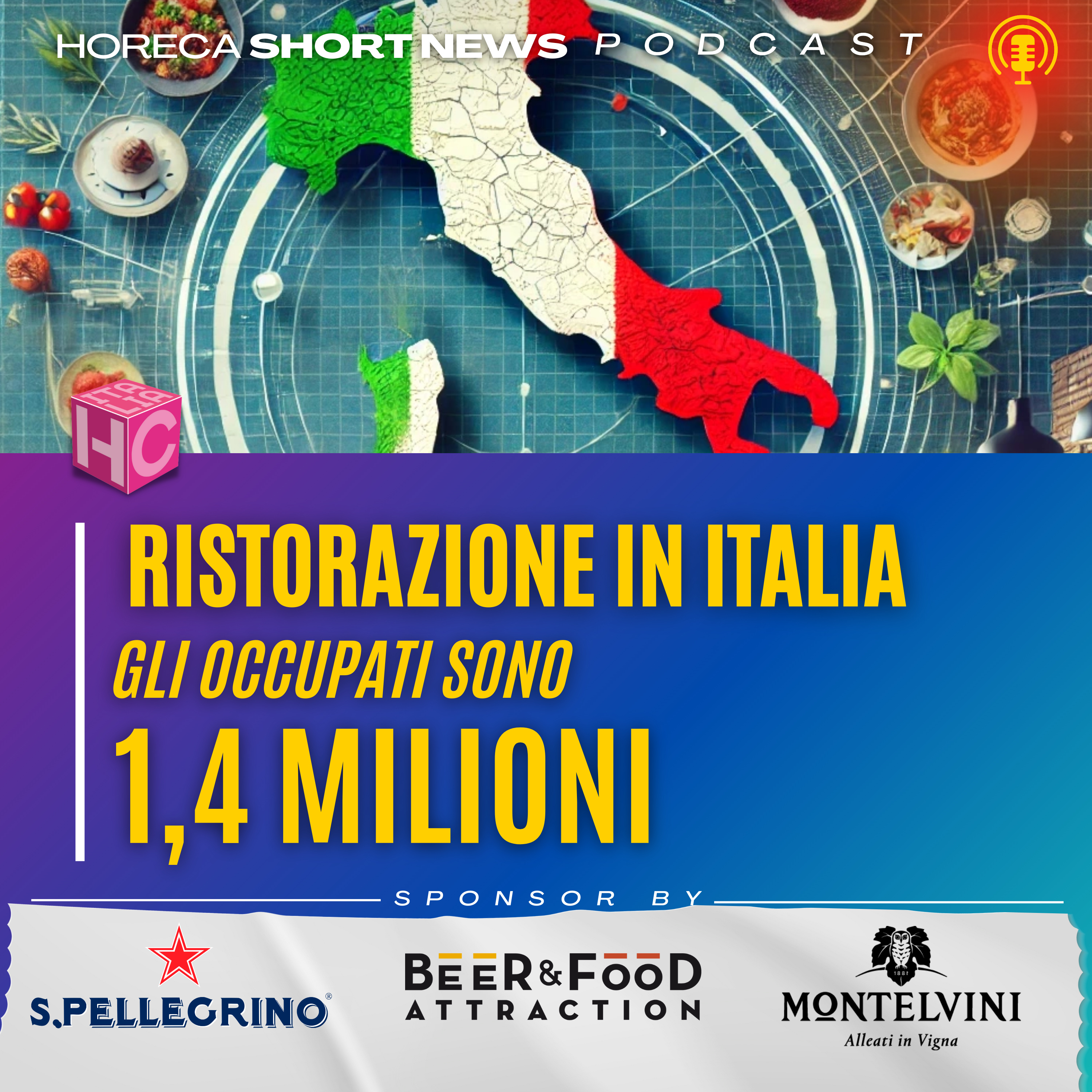 🍽️Ristorazione in Italia: 1,4 Milioni di Occupati 🎓FIPE e Treccani: Master per la Gestione delle Imprese della Ristorazione ⚜️Food, Fashion e Luxury: Una Sinergia che Funziona episode artwork