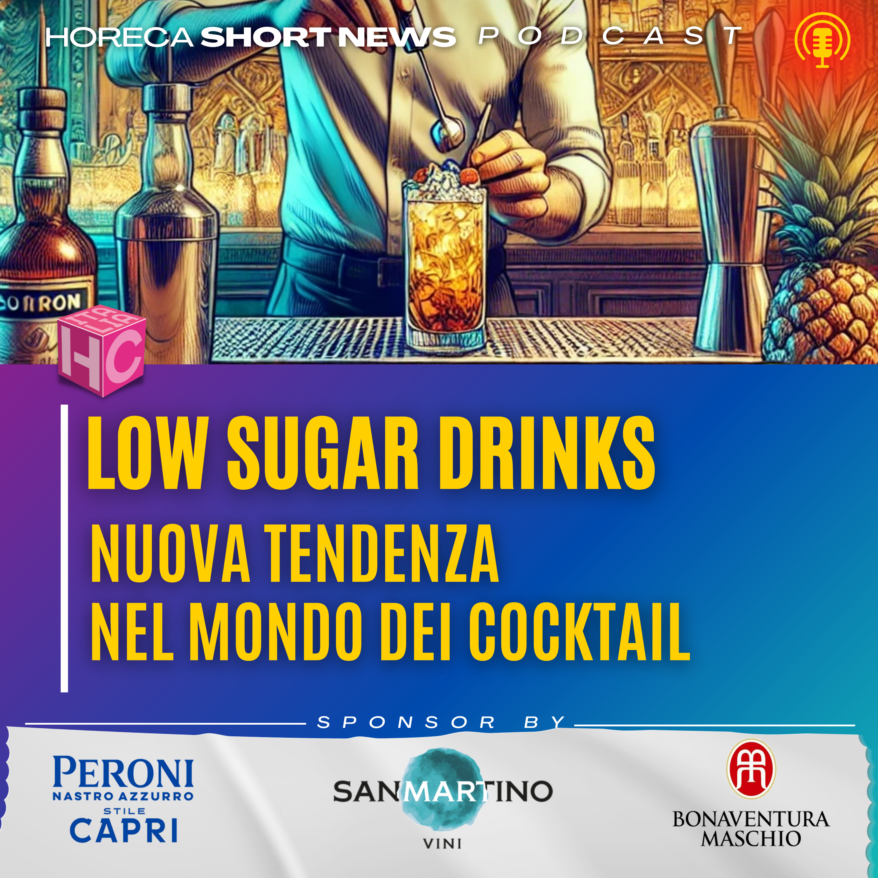 🍸Low Sugar Drinks: Nuova Tendenza nel Mondo dei Cocktail 🥃Milano Whisky Festival🎄Christmas Cocktail Competition ⚜️Diageo Luxury Group: Nasce una Divisione del Lusso episode artwork
