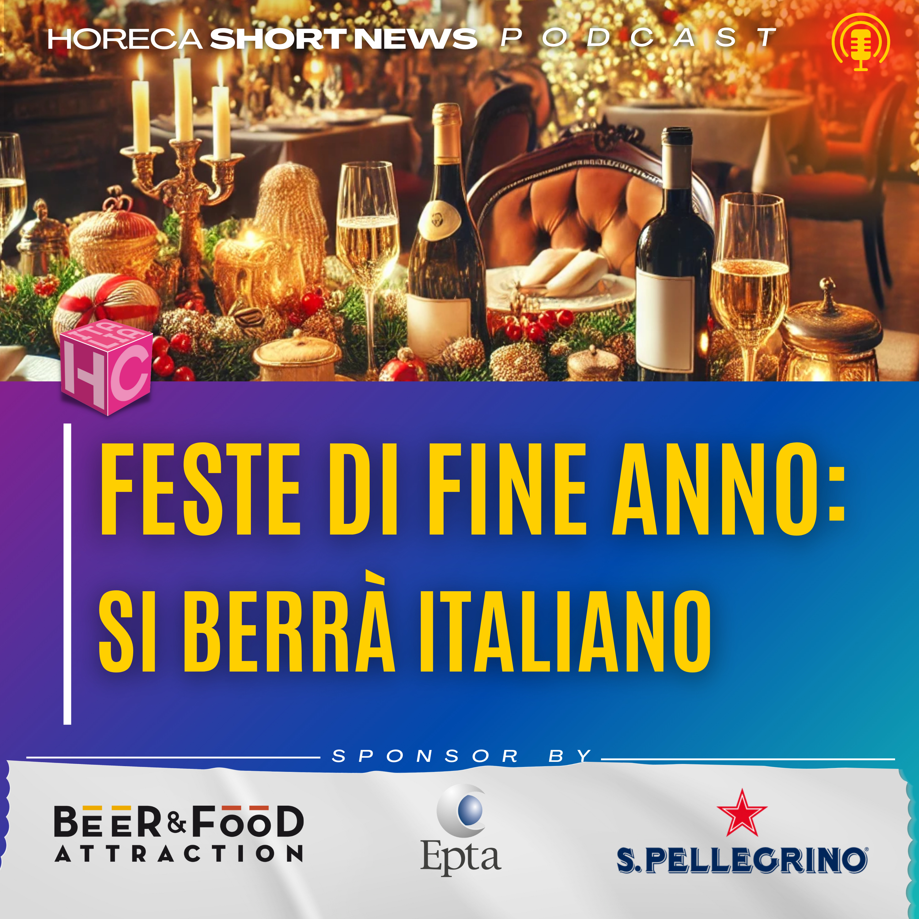 🍾Feste di fine anno si berrà italiano 📕Fonte Plose per le Soste delle cucine d’autore  💬Ce ne parla Giulia Wagner 🍽️Ristoranti e ristoratori ecco due speciali classifiche  episode artwork