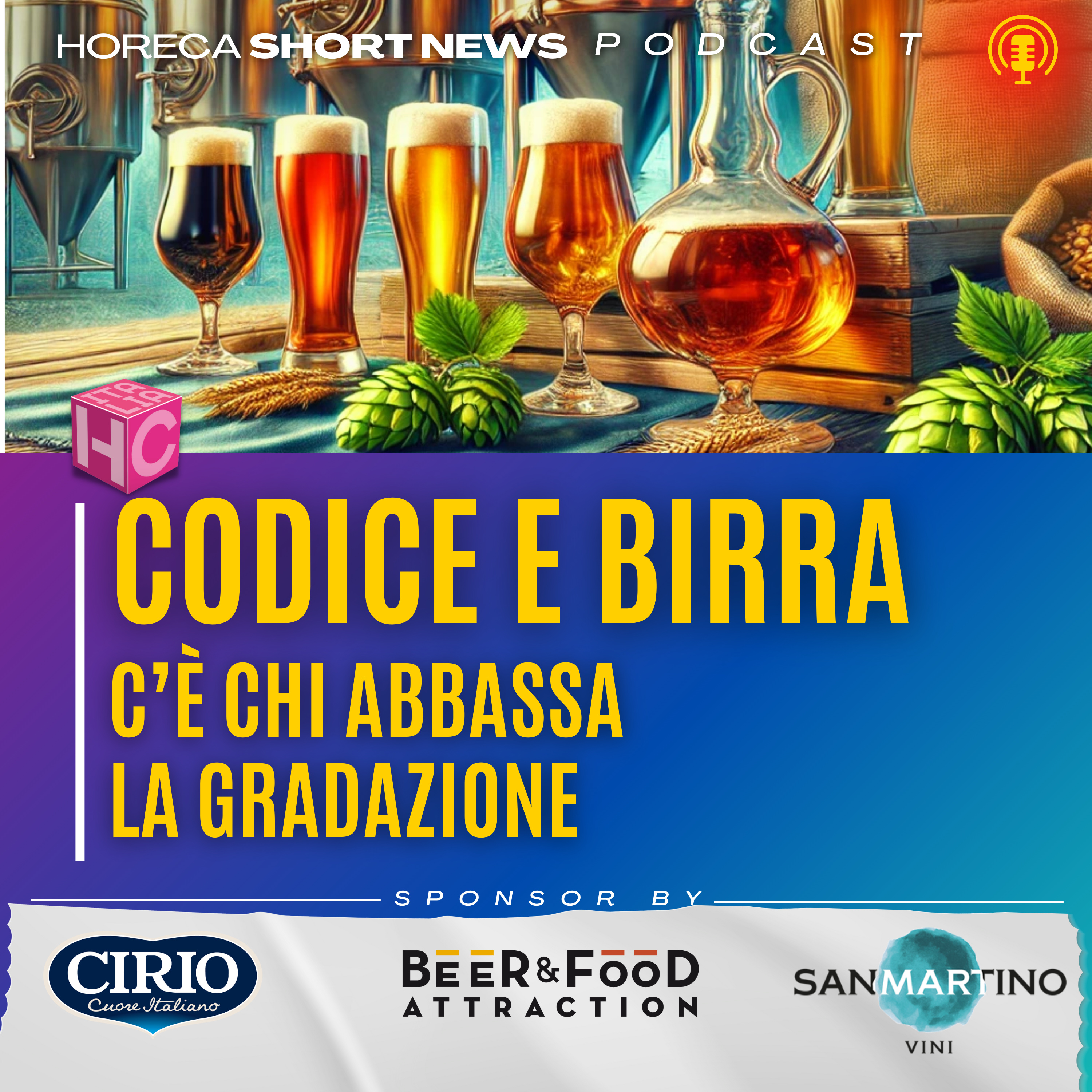 🍺 Codice e Birra: c’è chi abbassa la gradazione 🍺 2025 anno moderato per i consumi di birra 🍺 Ascoltiamo i commenti del birraio Christian Superbi 🍺 Tutto pronto a Rimini per la Birra dell’Anno episode artwork