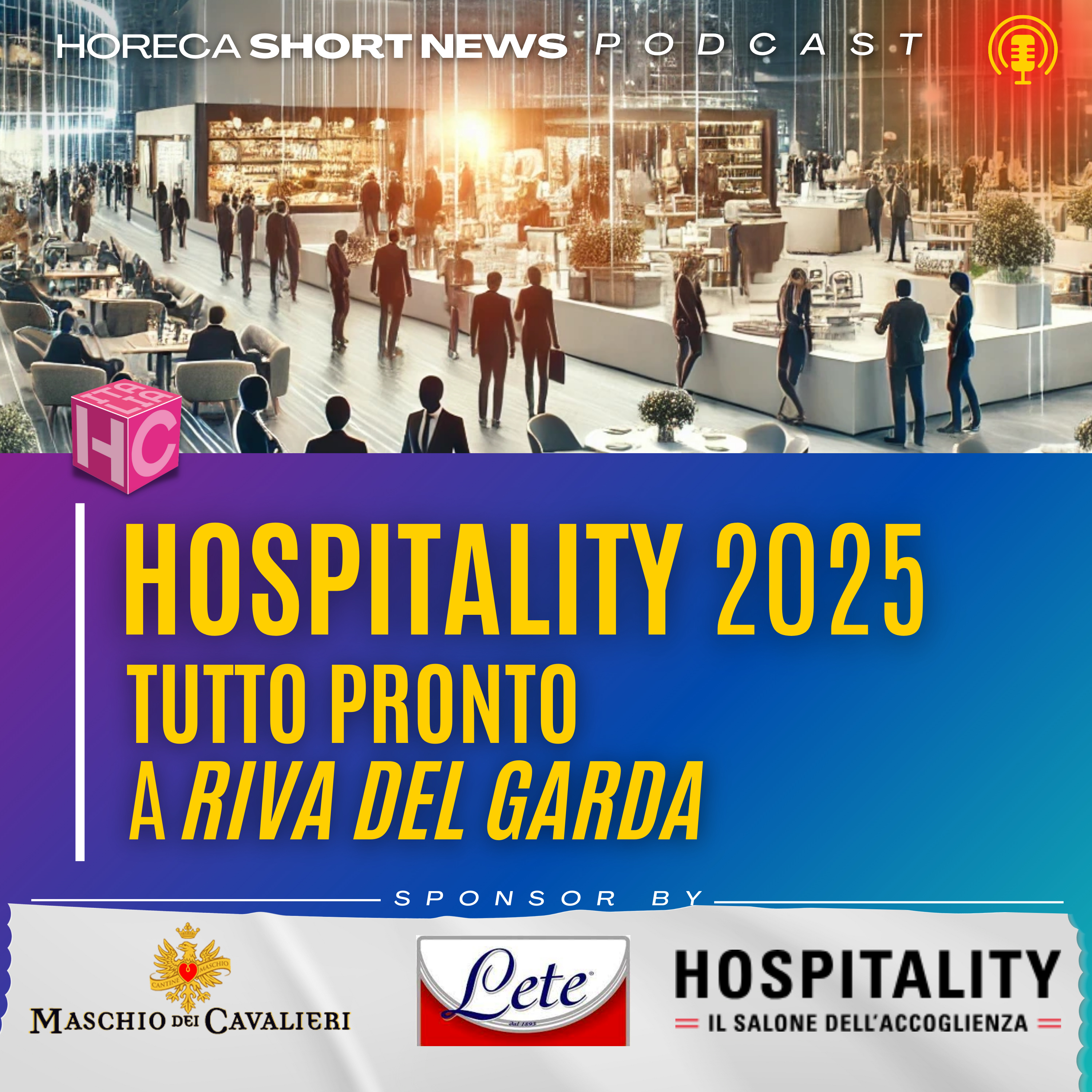 🏨 Tutto pronto per Hospitality 🔹con oltre 750 espositori e più di 100 eventi 💬Qualche anticipazione da parte di:  🎤Febo Leondini, Mauro Dolzan, Agostino Airoli, Alvino Ferri episode artwork