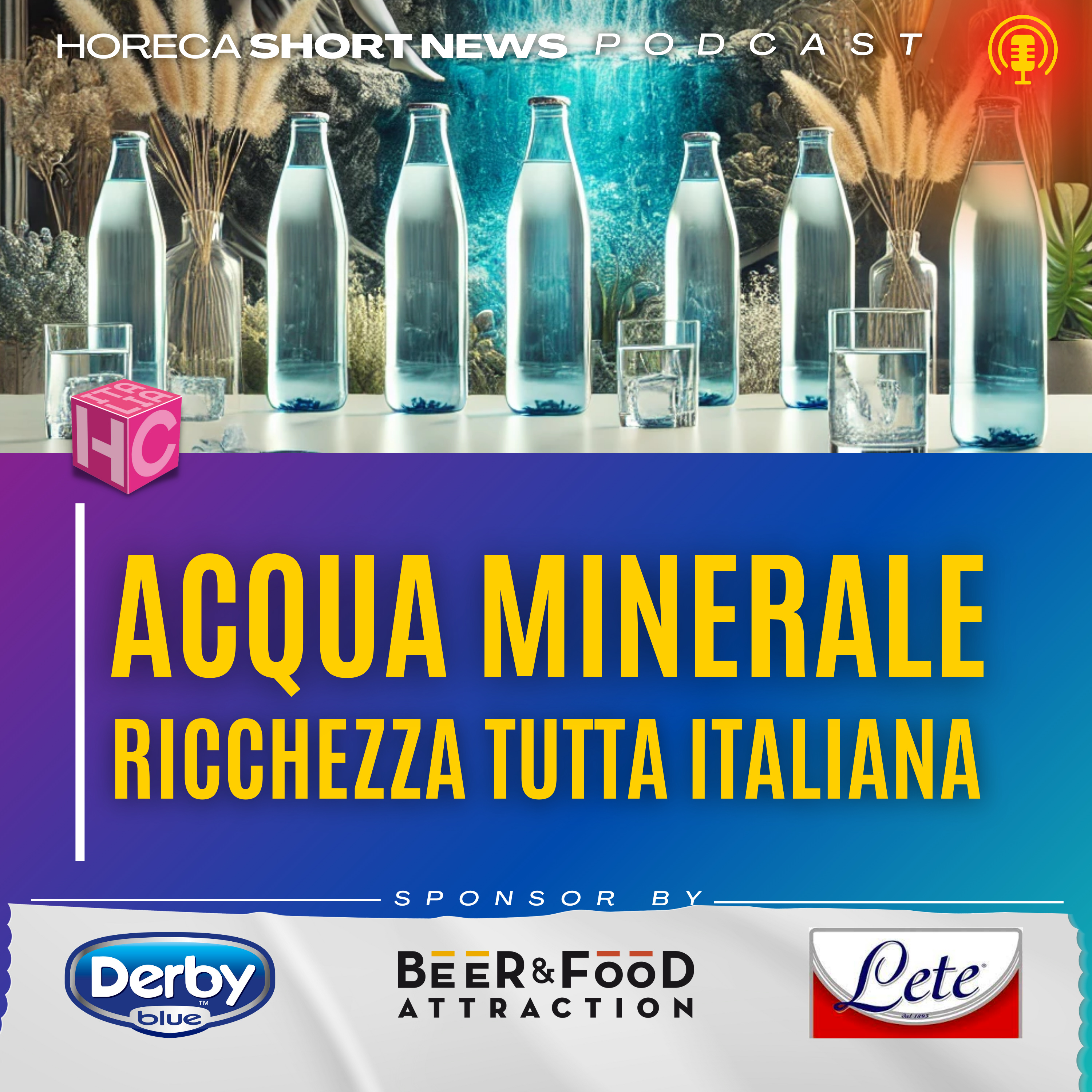 🇮🇹 Acqua minerale, ricchezza italiana 💧 Talk a Rimini all’IHM: la qualità dell’acqua al ristorante 🏔️ Novità in casa Maniva 🚰 Sorgenti regionali italiane: una new entry sul mercato episode artwork