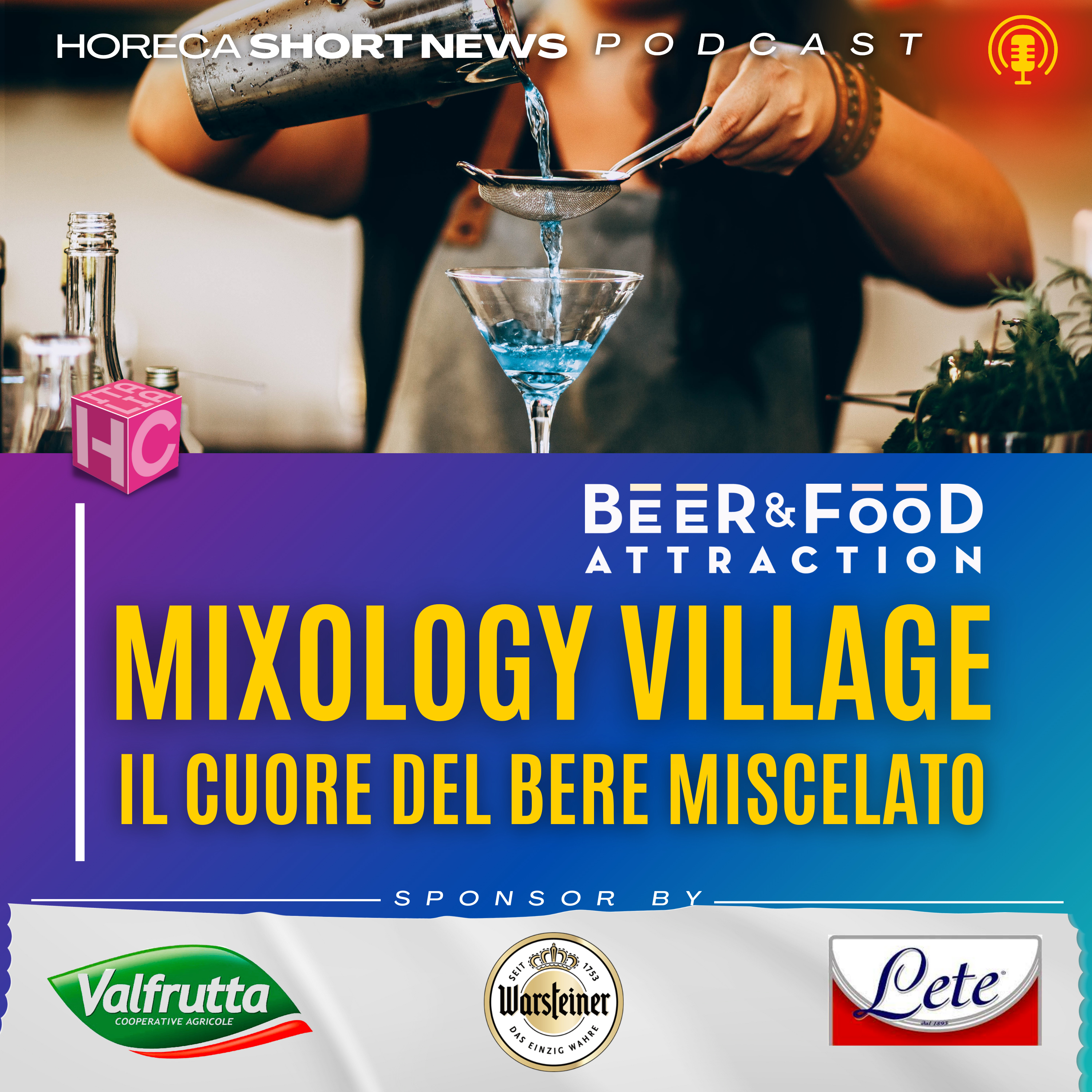 🔹 Mixology Village: il cuore del bere miscelato  🍸 Mixology Circus: Samuele Ambrosi svela i segreti  🌿 Amaro Milone: il nuovo trend NO.LO  ✅ Bella Drink e la scommessa sul NO.LO episode artwork