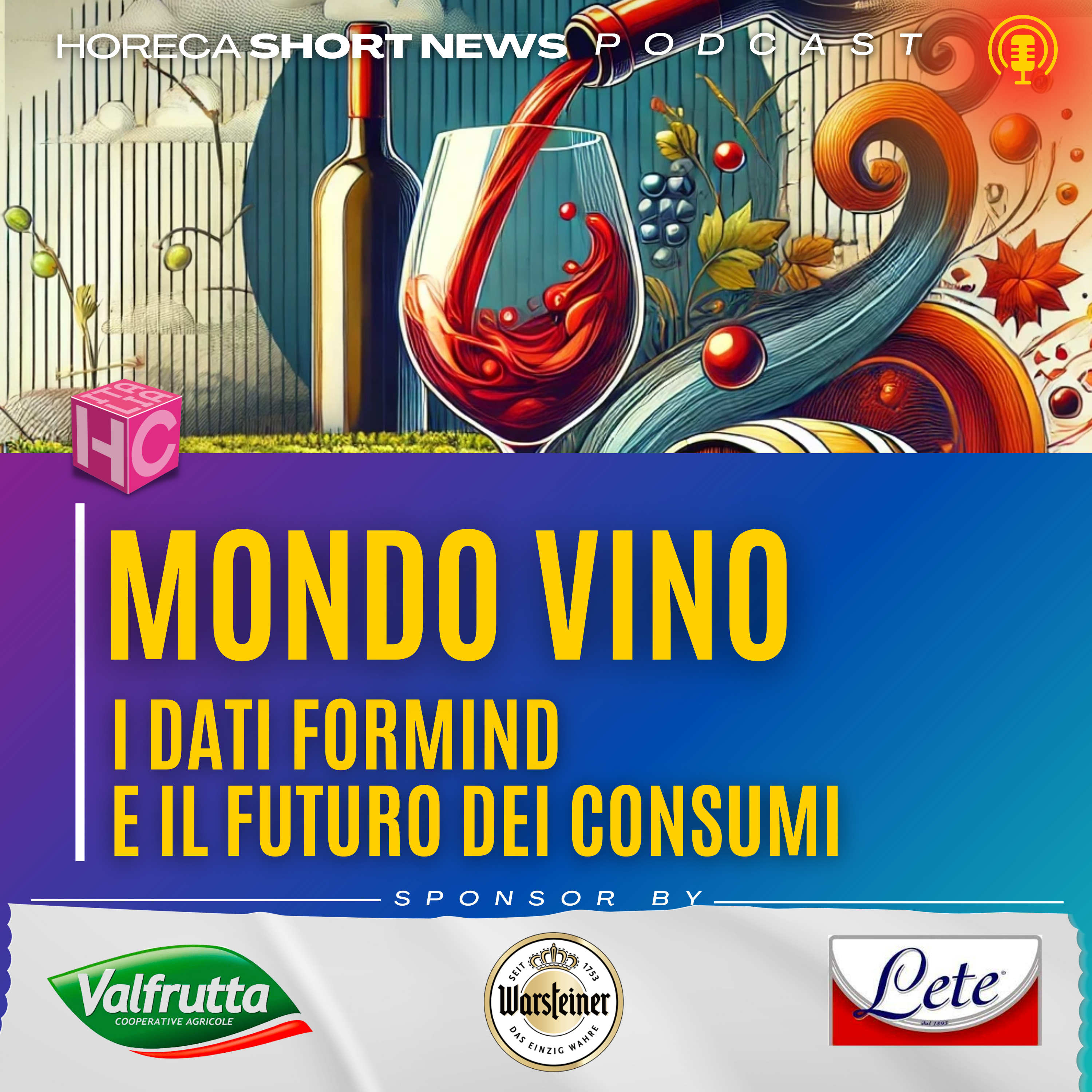 🔹Mondo Vino: i dati Formind e il futuro dei consumi 🍷 Vindome e Most rivoluzionano la logistica del vino 🍇 Vinitaly 2024: arriva il vino dealcolato 🤔 Vino senza alcol? I viticoltori sono perplessi episode artwork