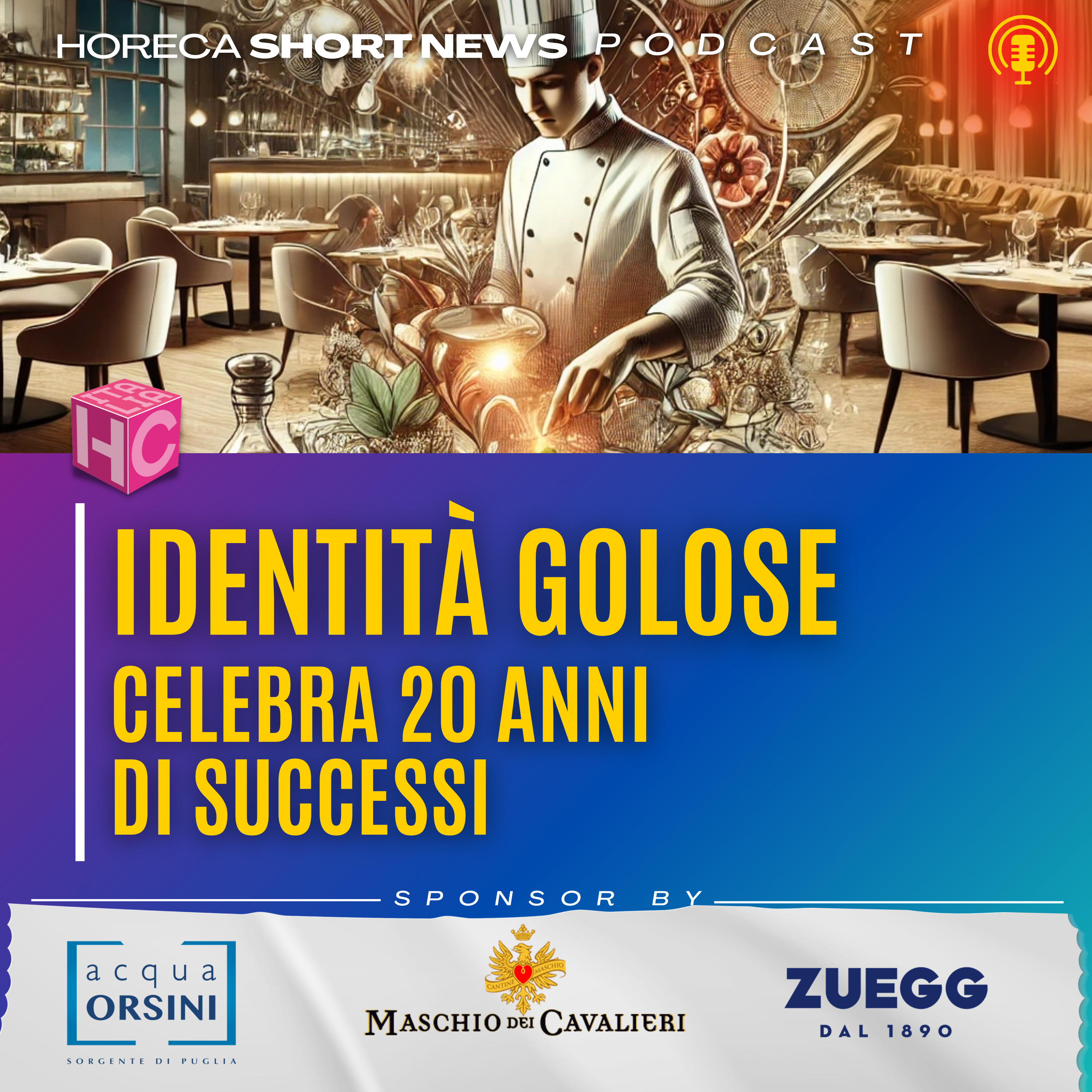 🍽️ Identità Golose celebra 20 anni di successo 🔍 Ferran Adrià: la ristorazione non ha visione economica 🎪 RistorExpo ai nastri di partenza 💬 Elena Giordano 👁️ Il futuro del cibo artigianale episode artwork