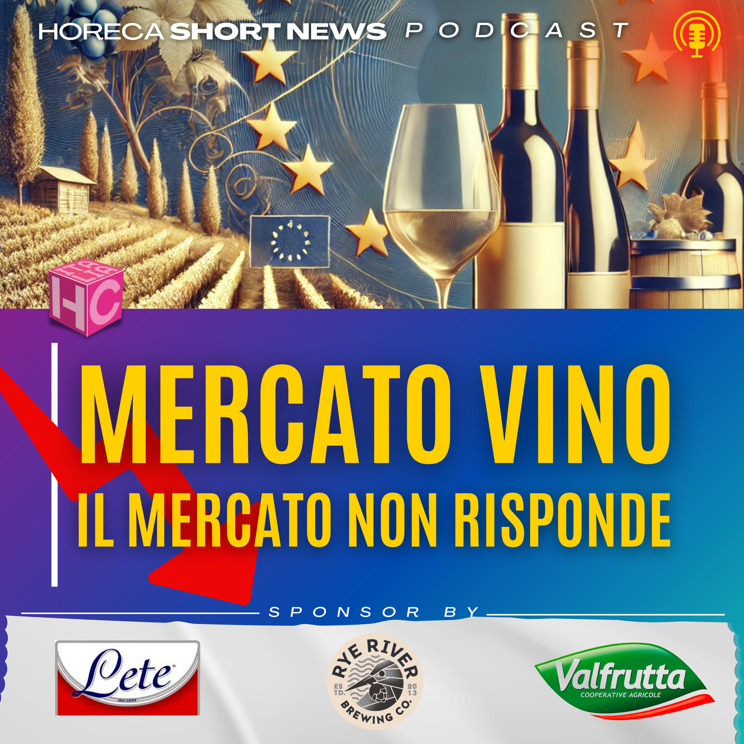 🍷 Vino: il mercato rallenta, consumi giù nel fuori casa 🏛️ Il Salone del Vino di Torino chiude con successo 🍇 Montelvini punta sul futuro con nuove proposte 📊 Cresce l’interesse per la formazione episode artwork