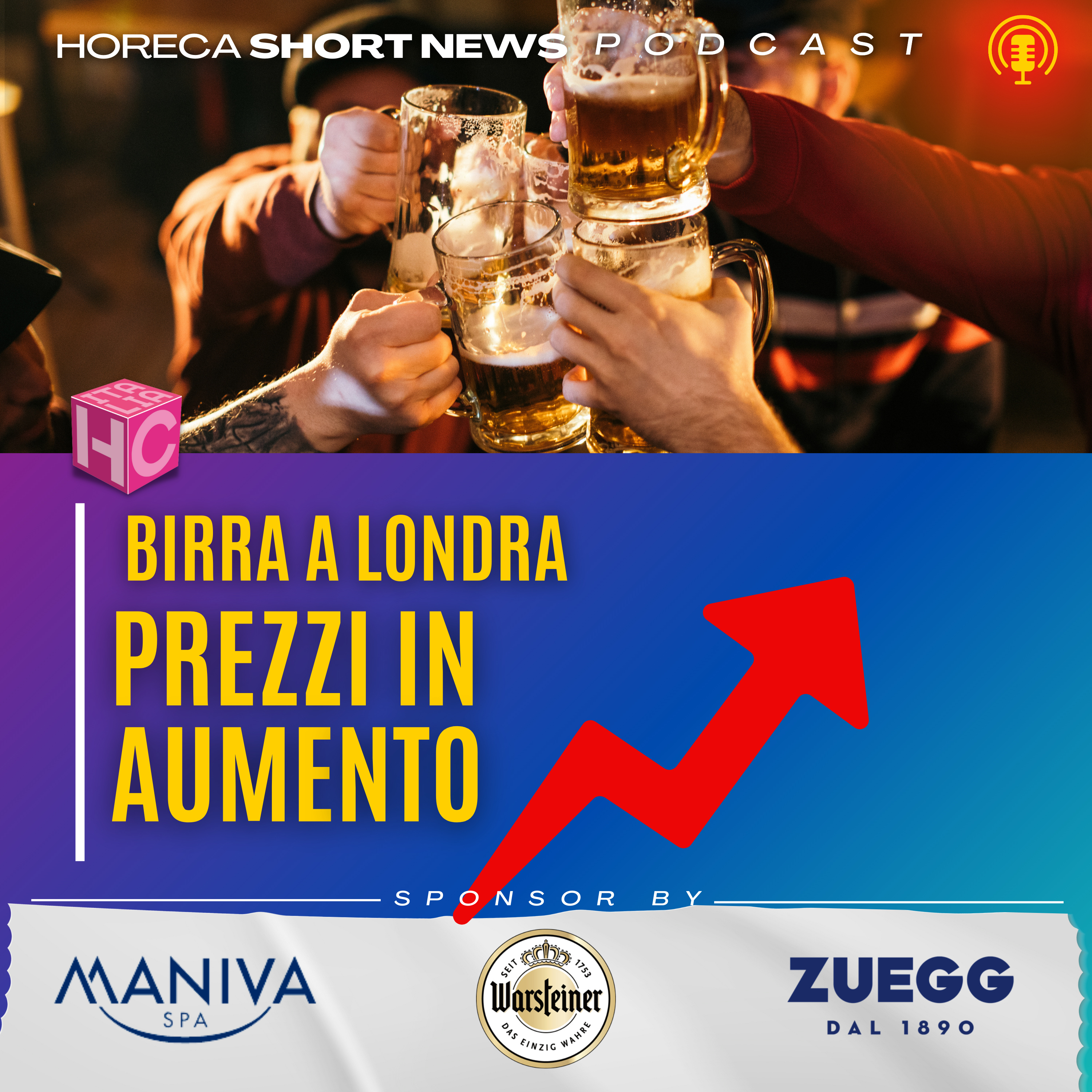 🍺Birra a Londra prezzi in aumento 🍺Aumenti anche negli USA. 🍺QBA lancia Hasen Bräu 🍺Mondo della Birra, ci sono pinte consapevoli 🍺e ricorrenze di Donne Speciali episode artwork