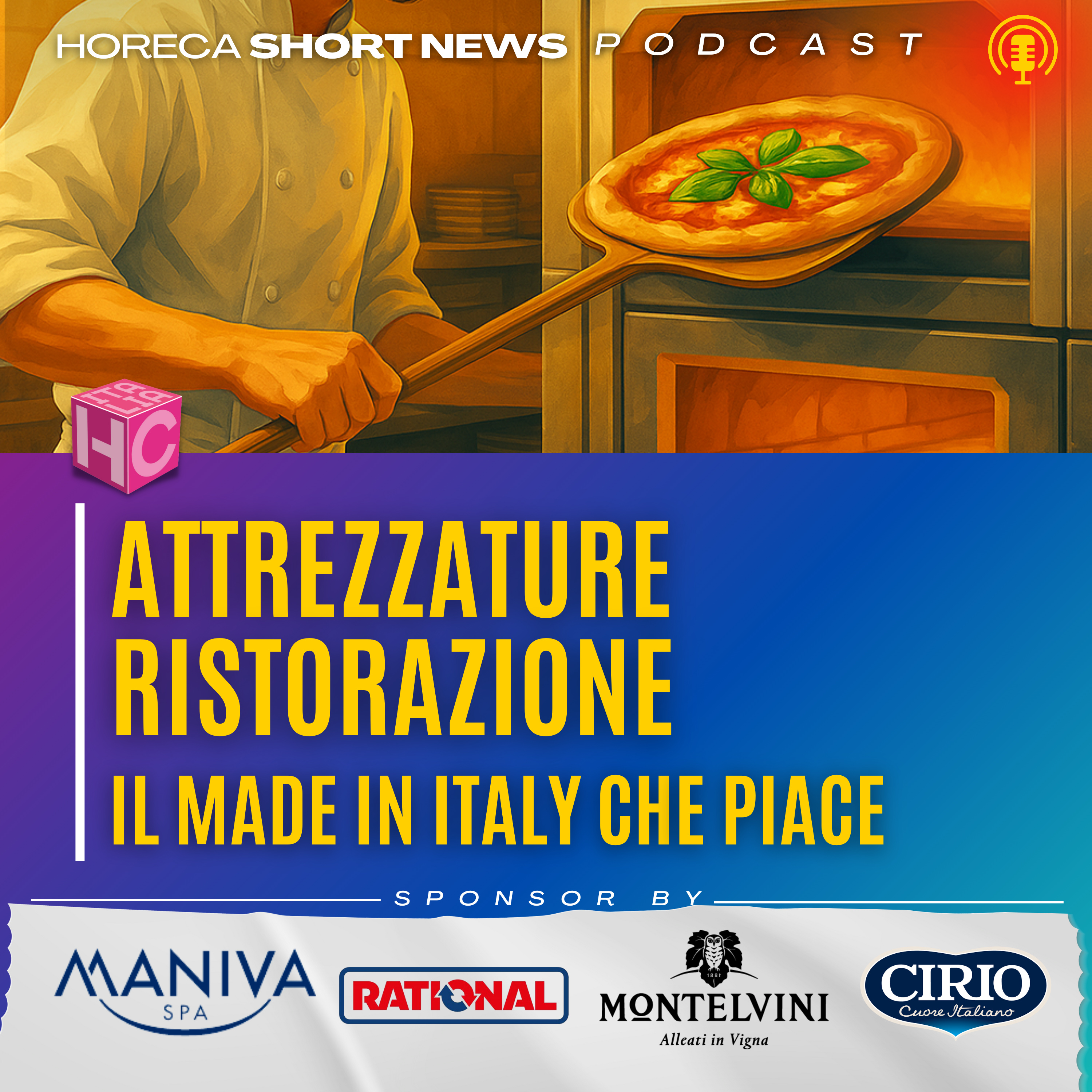 🍕Attrezzature per la ristorazione bene il made in Italy  💰Ma anche qui c’è il rischio dazi ✅il libro verde di Efcem per i produttori di attrezzature 🎙️Podcast e buona ristorazione episode artwork