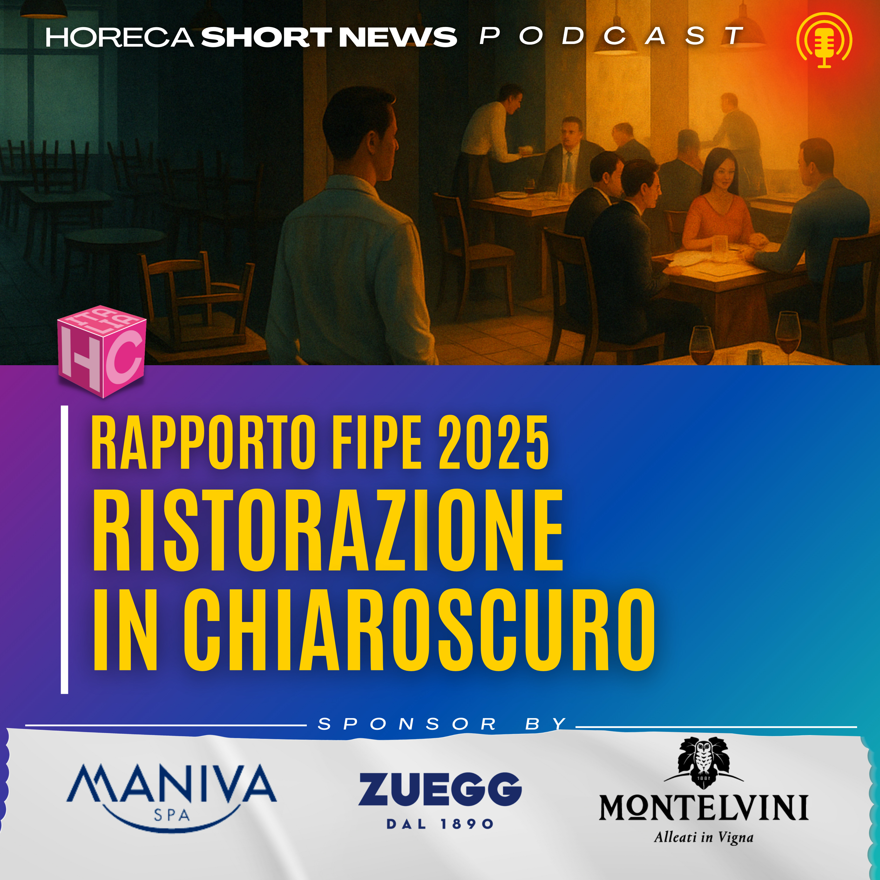 📊Rapporto FIPE 2025: Ristorazione in chiaroscuro 🍽️17 maggio la Giornata della Ristorazione 🍸Spiritis dei luoghi: il nuovo libro di Federico Silvio Bellanca episode artwork