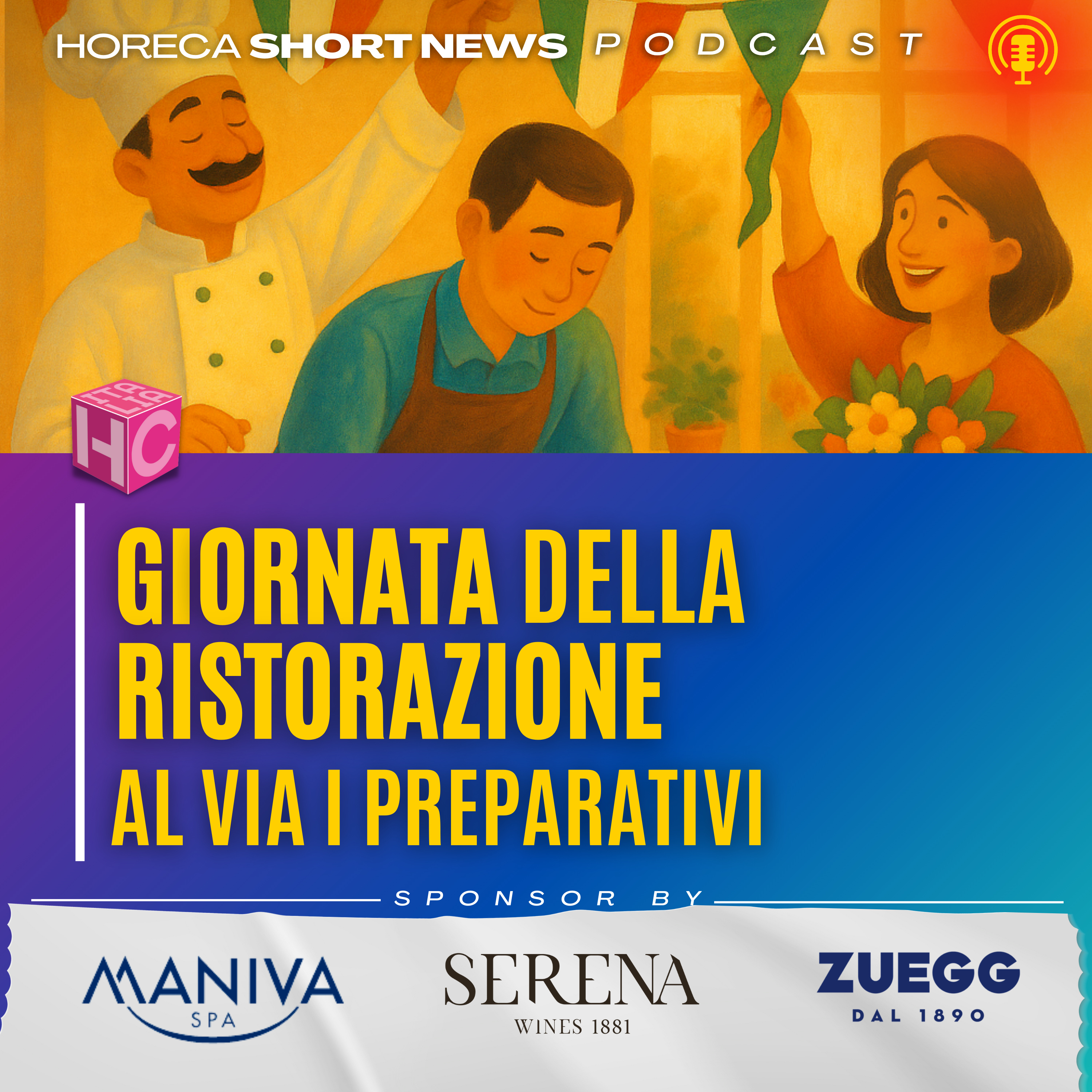 🍽️Giornata della ristorazione 2025 al via i preparativi 🎉Si festeggia nei ristoranti, ma anche nelle scuole ⬇️In calo le vendite dei prodotti IGP 🌬️Eccellenze italiane e …il vento episode artwork