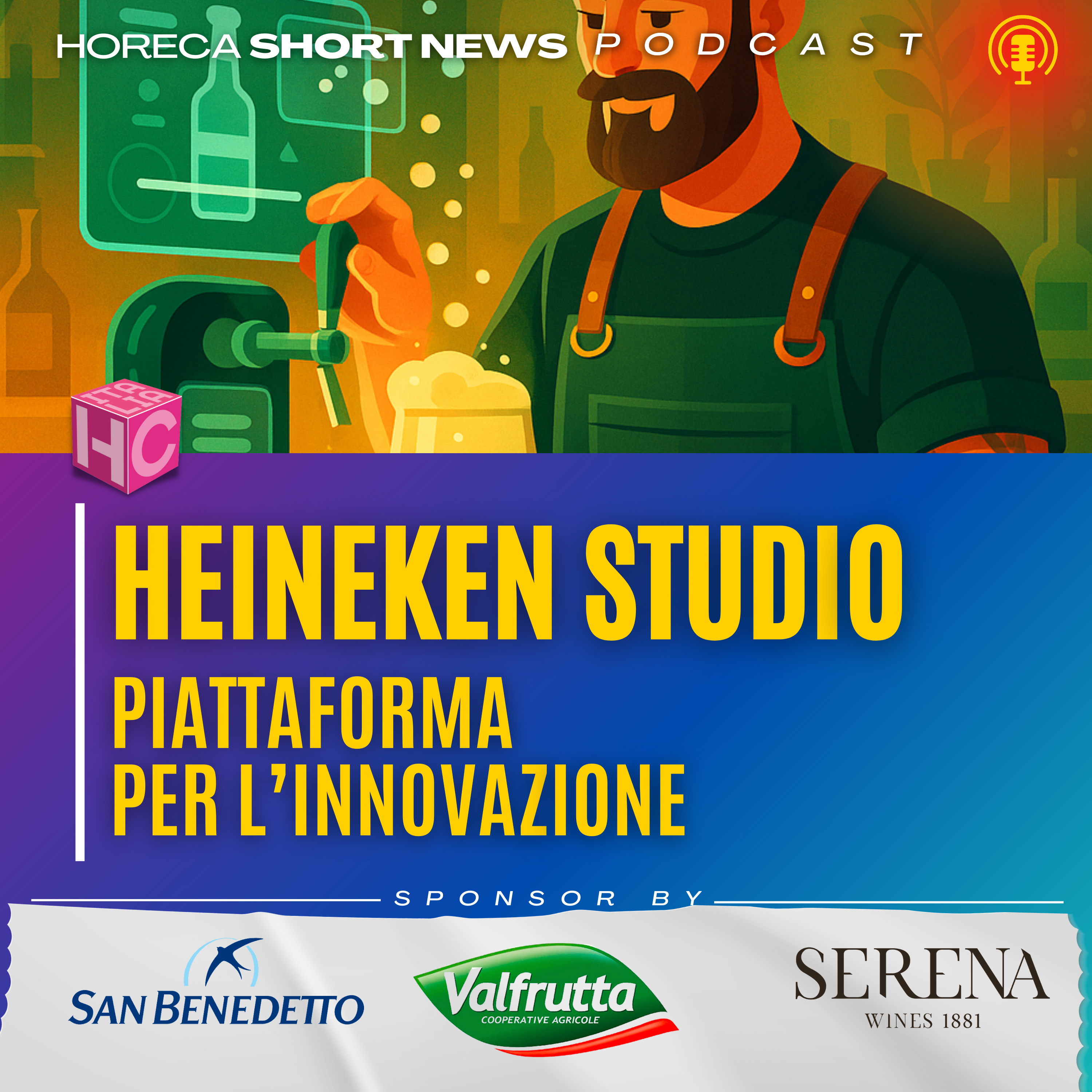 ⭐️Heineken studio piattaforma per l’innovazione 🍺La birra si veste di rosa e va in tappa con Union Birrai 🚴🏻‍♂️Come nasce la birra del ciclista? episode artwork