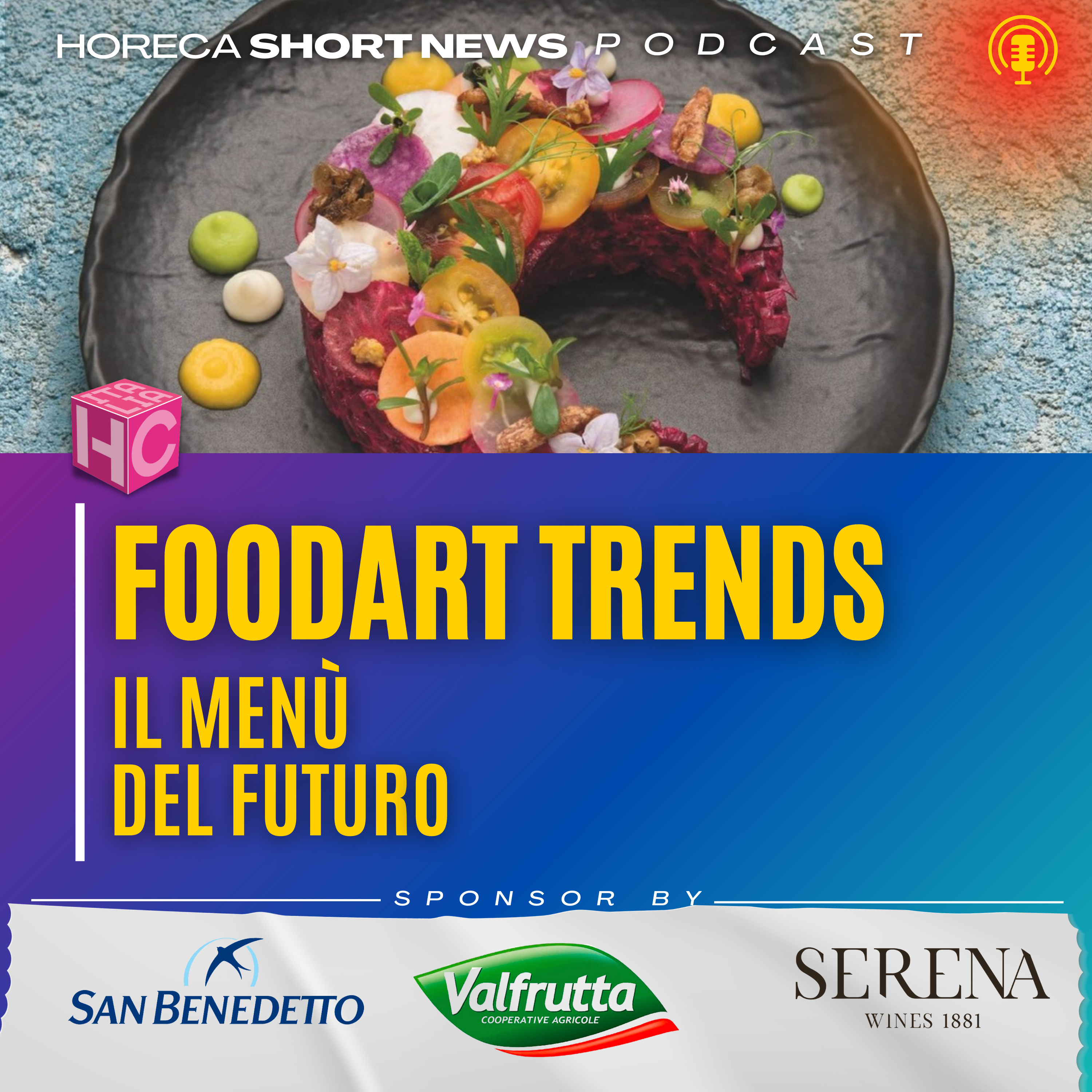 🍽️Foodart Trends - il Menù del futuro 💬Parliamo con lo chef Giuseppe Buscicchio 🫖Oggi è la giornata mondiale del te 💬Con noi lo specialist Albino Ferri episode artwork