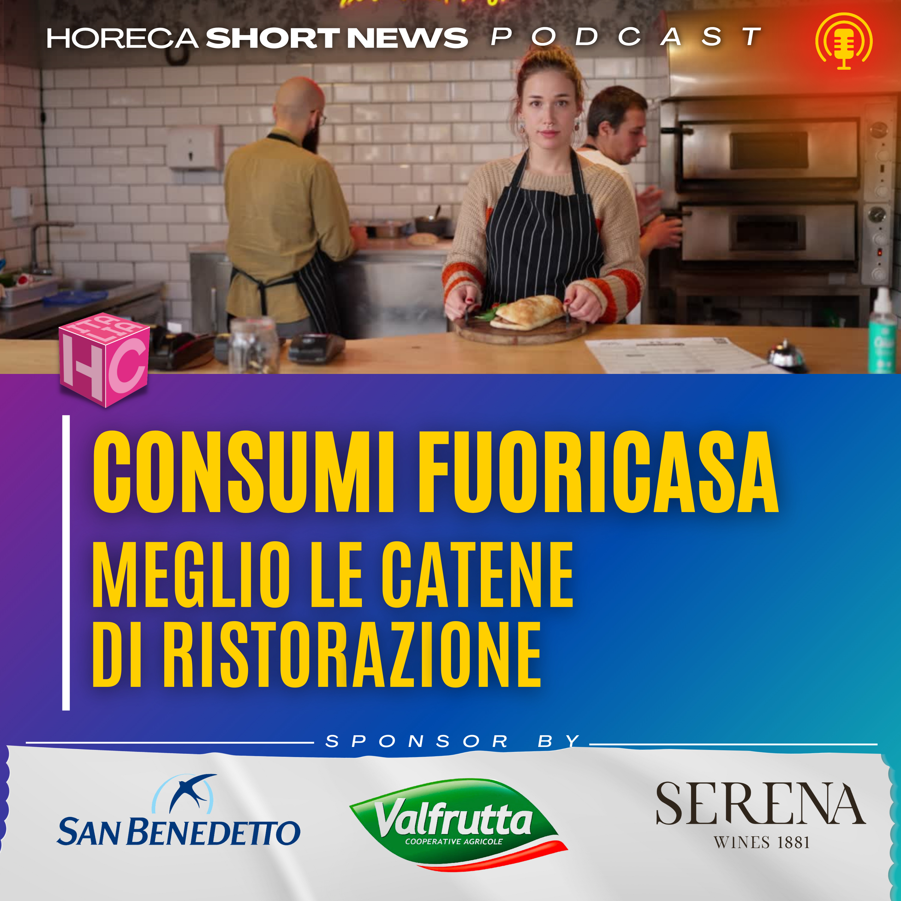📊Consumi Fuoricasa, meglio le catene di ristorazione 💬Il commento del franchising specialist Marco Micallef ⚠️Grandi catene: addetti sfruttati? episode artwork