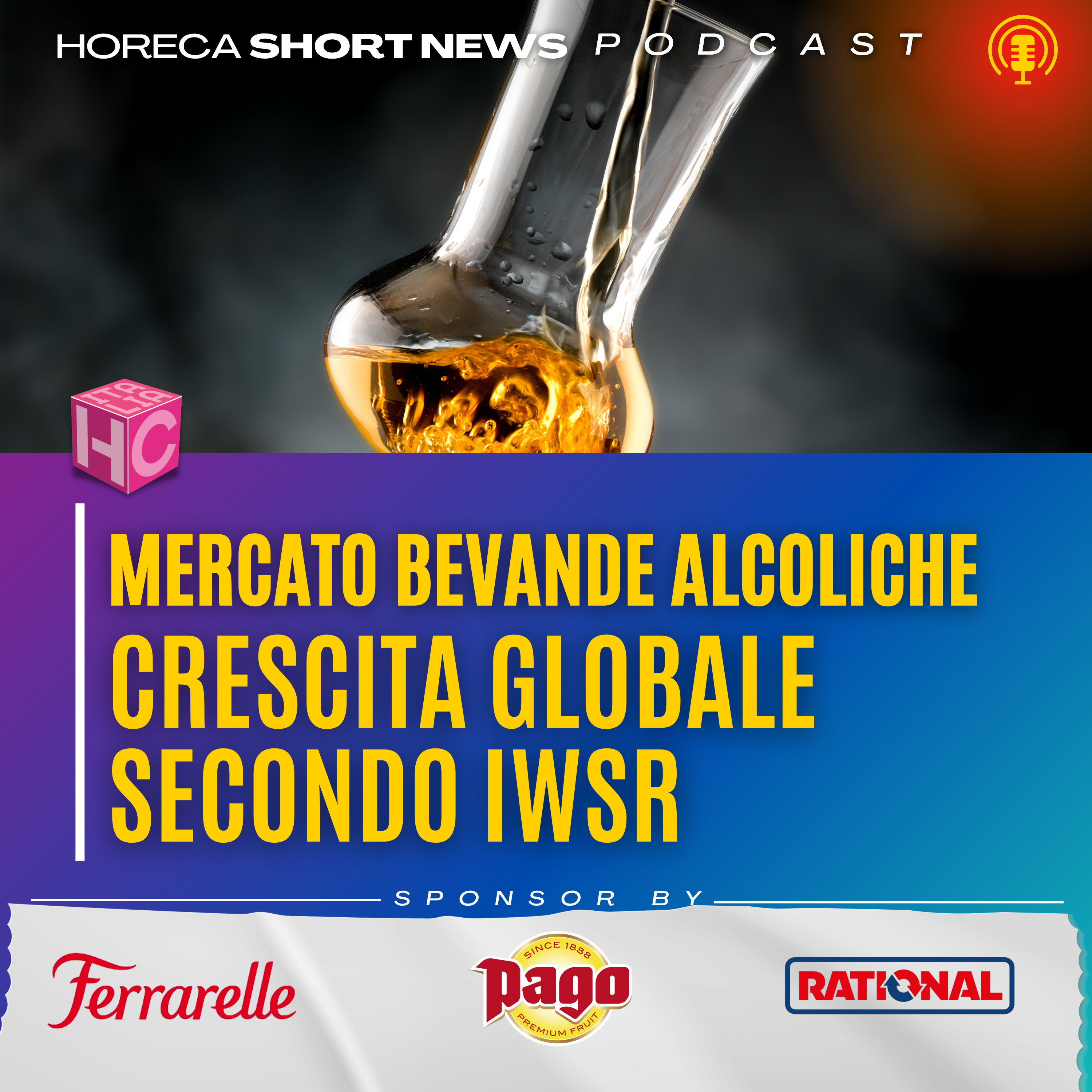 📊Mercato bevande alcoliche: in crescita globale secondo  IWSR  🥃Grappa vendite in calo, ma il potenziale resta 💬Ne parliamo con Andrea Maschio  episode artwork