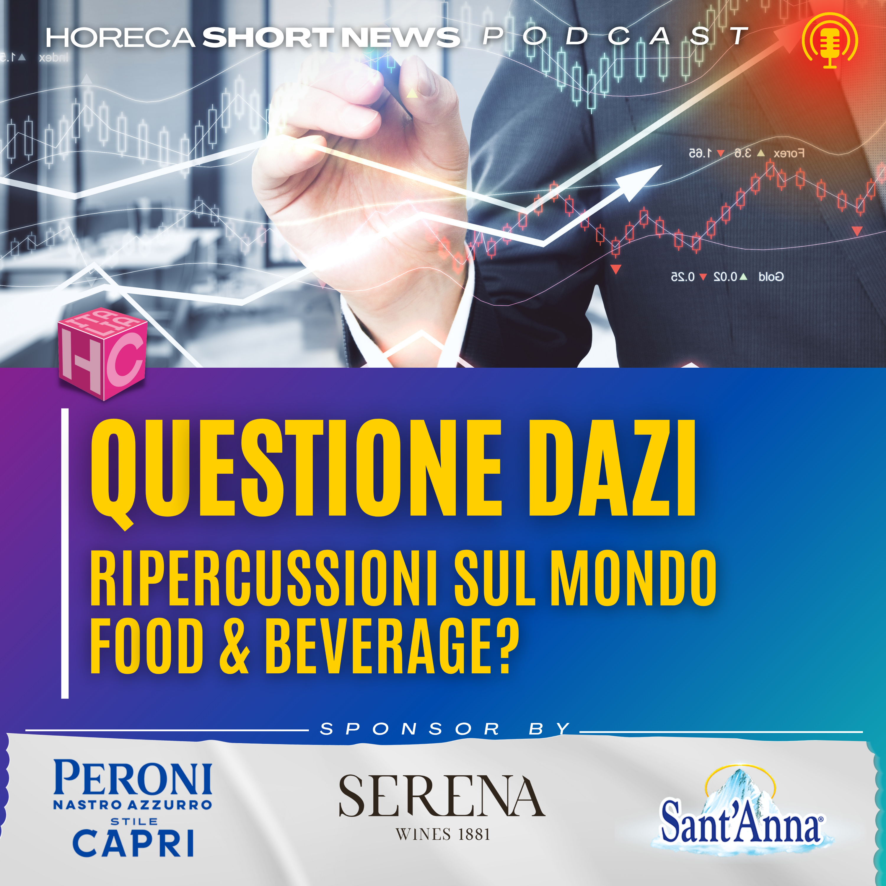 🫰Questione dazi, da domani in vigore 📊Quali ripercussioni sul mondo food & beverage? 🍷Quali iniziative attese dalle istituzioni? 👁️Spunti di Vista il punto sul mercato episode artwork