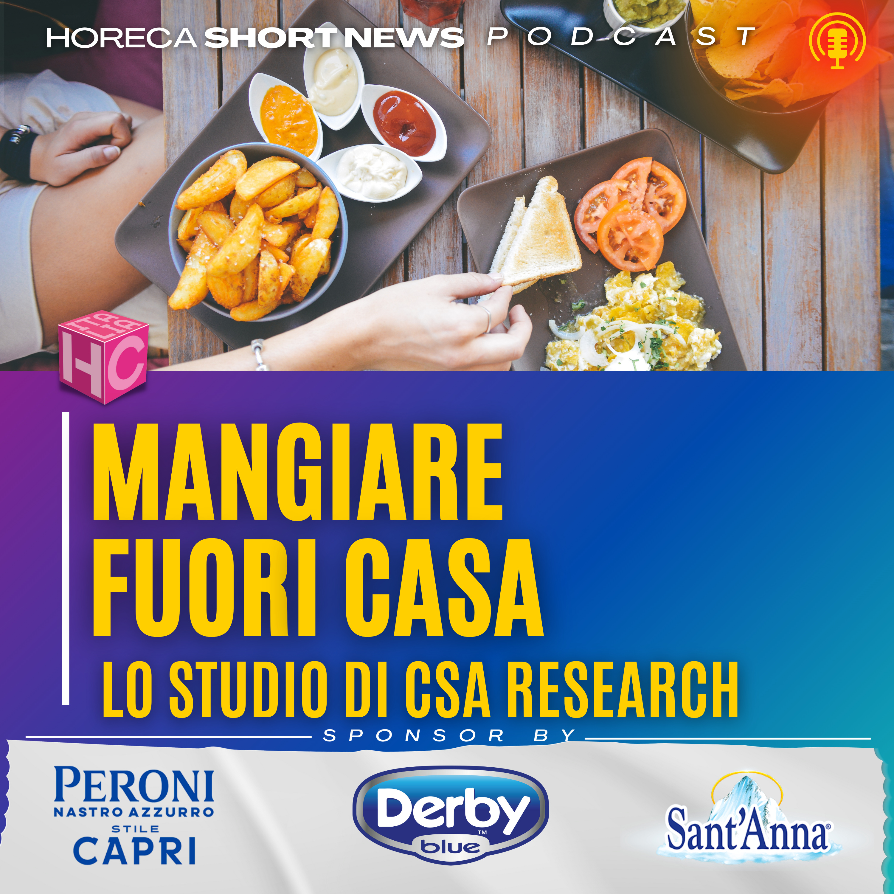  📊 Mangiare fuori casa lo studio di CSA Research 🍽️ Dove emerge che in Europa il pasto fuori casa è un rito sociale 🍽️ Mentre in altre parti del mondo, lo è meno. episode artwork