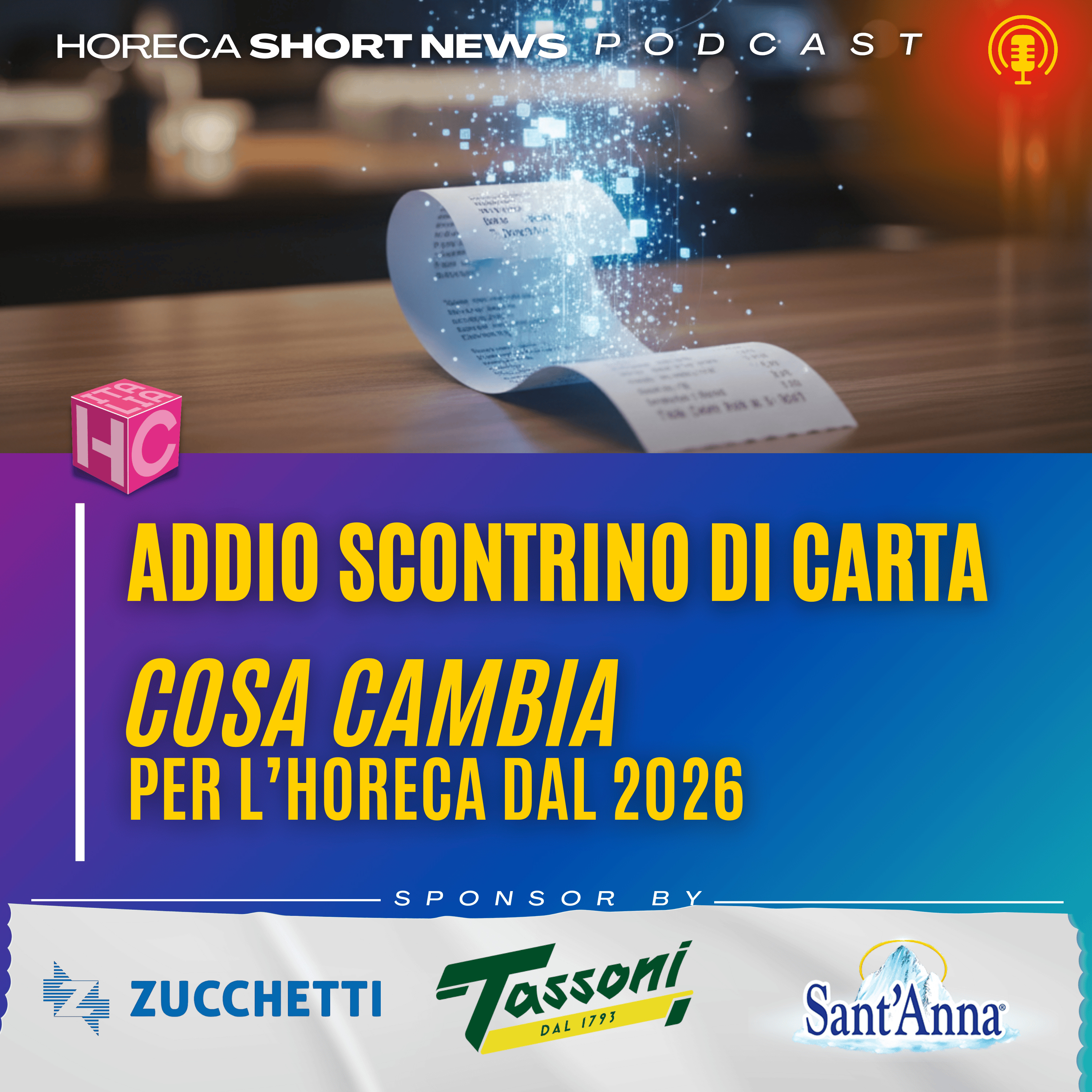 Locali Horeca, dal 2026 scontrino sarà digitale | Gli obblighi per i gestori | Dehors: nuove regole episode artwork