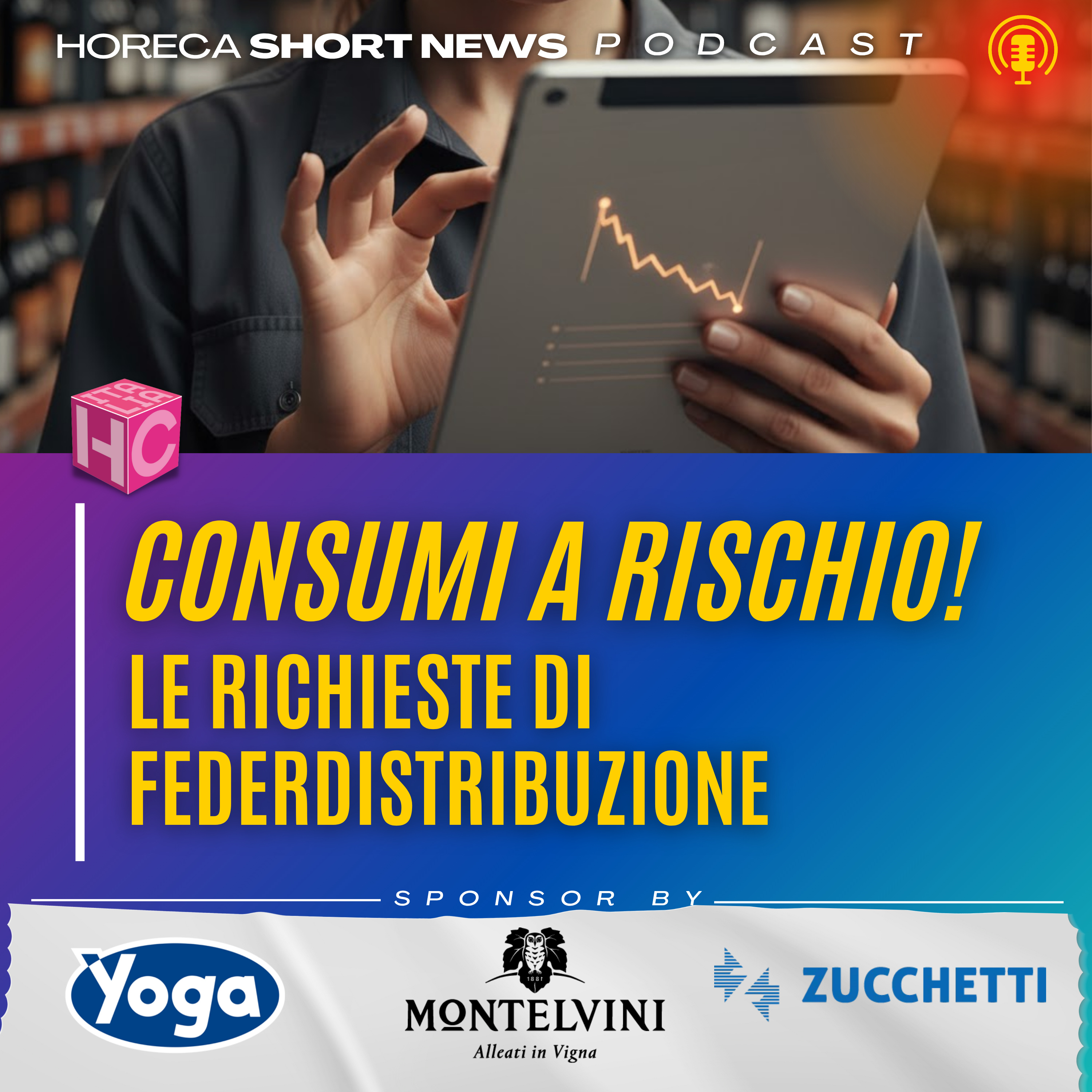 📊Consumi food & beverage da sostenere  👉Le indicazioni di Federdistribuzione  💸Consumatori sempre più cauti, perché?  💬Ci risponde Alessandro Fontana   episode artwork