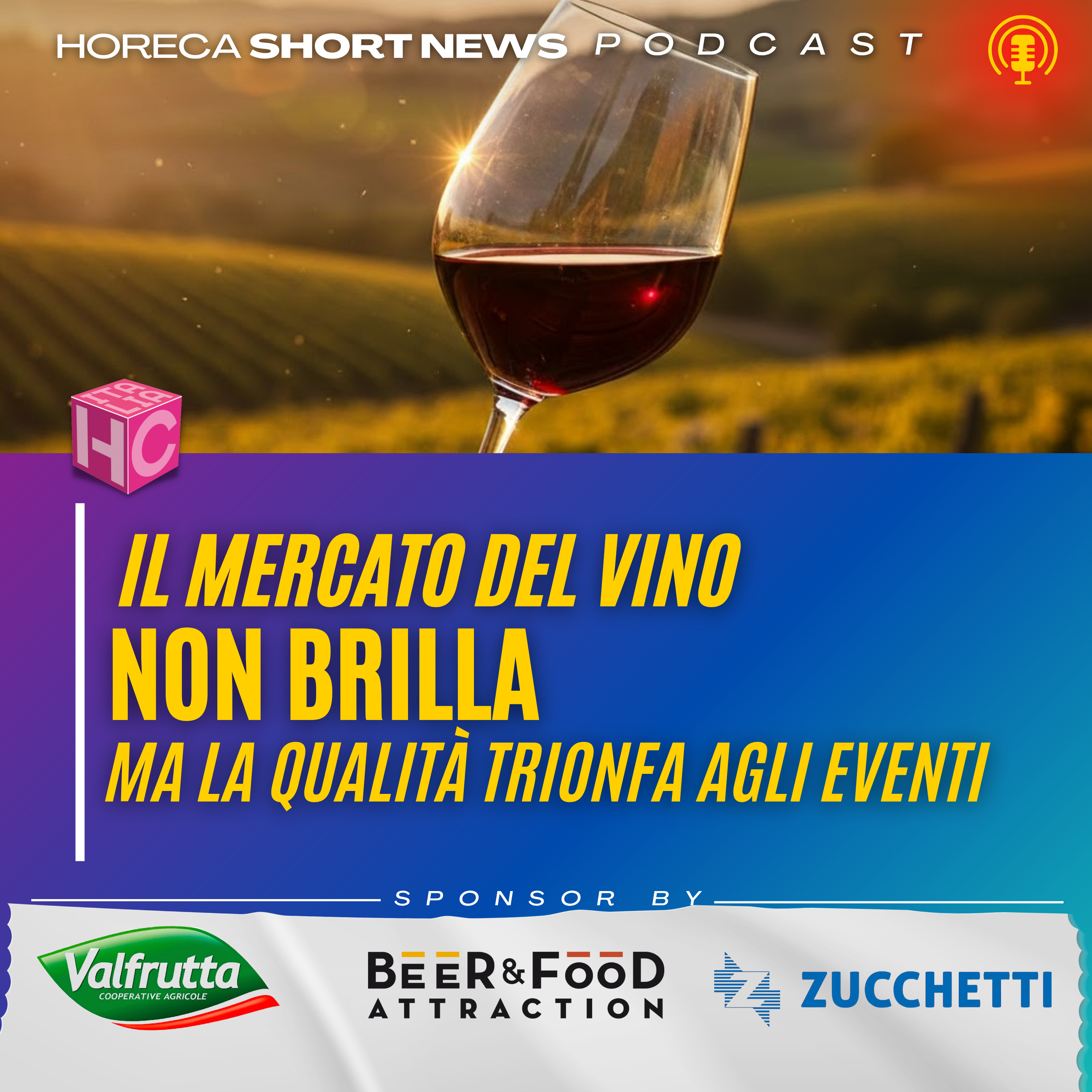 🍷Il mercato del vino non brilla  🍷Ma non mancano gli eventi   💬 Merano Wine Festival parlano Helmuth Koecker e Carlo Vischi  🍷A Bologna il Mercato dei vini e dei Vignaioli di FIVI  episode artwork