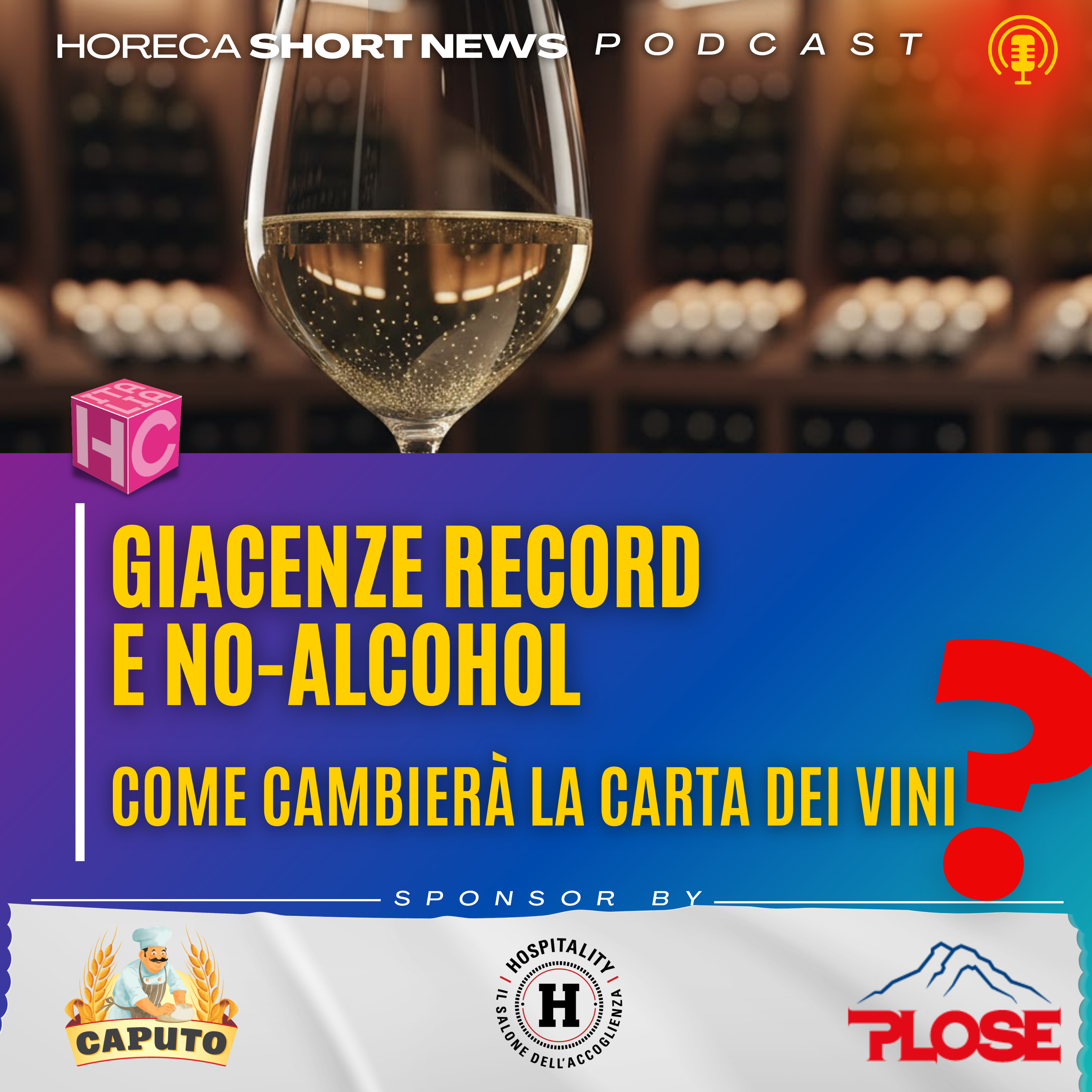 🍷Il vino nel 2026 secondo Bloomberg  🍾Prosecco e lambrusco sugli scudi  🍷 Bene anche il free alcol  🎟️ Al via Wine & Siena”  👁️C’è senza 1 senso etichetta speciale per ipovedenti  episode artwork