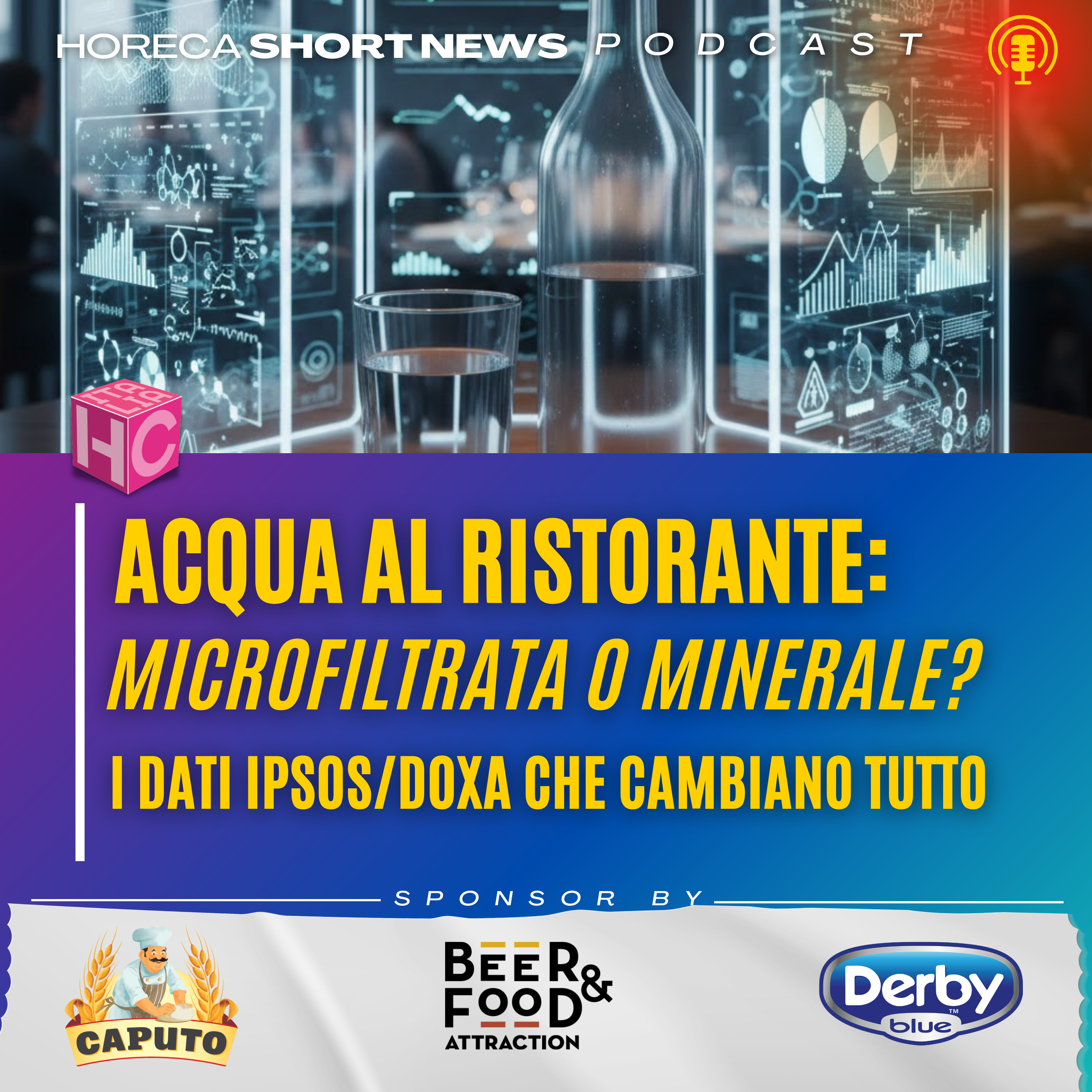 💧Ipsos/Doxa indaga sull’acqua microfitrata  💬Ce ne parla Andrea Manusardi  💬Marco Colombo presenta il suo talk sul beverage horeca  🍺 Birra dell’anno un premio anche per le no alcol..    episode artwork