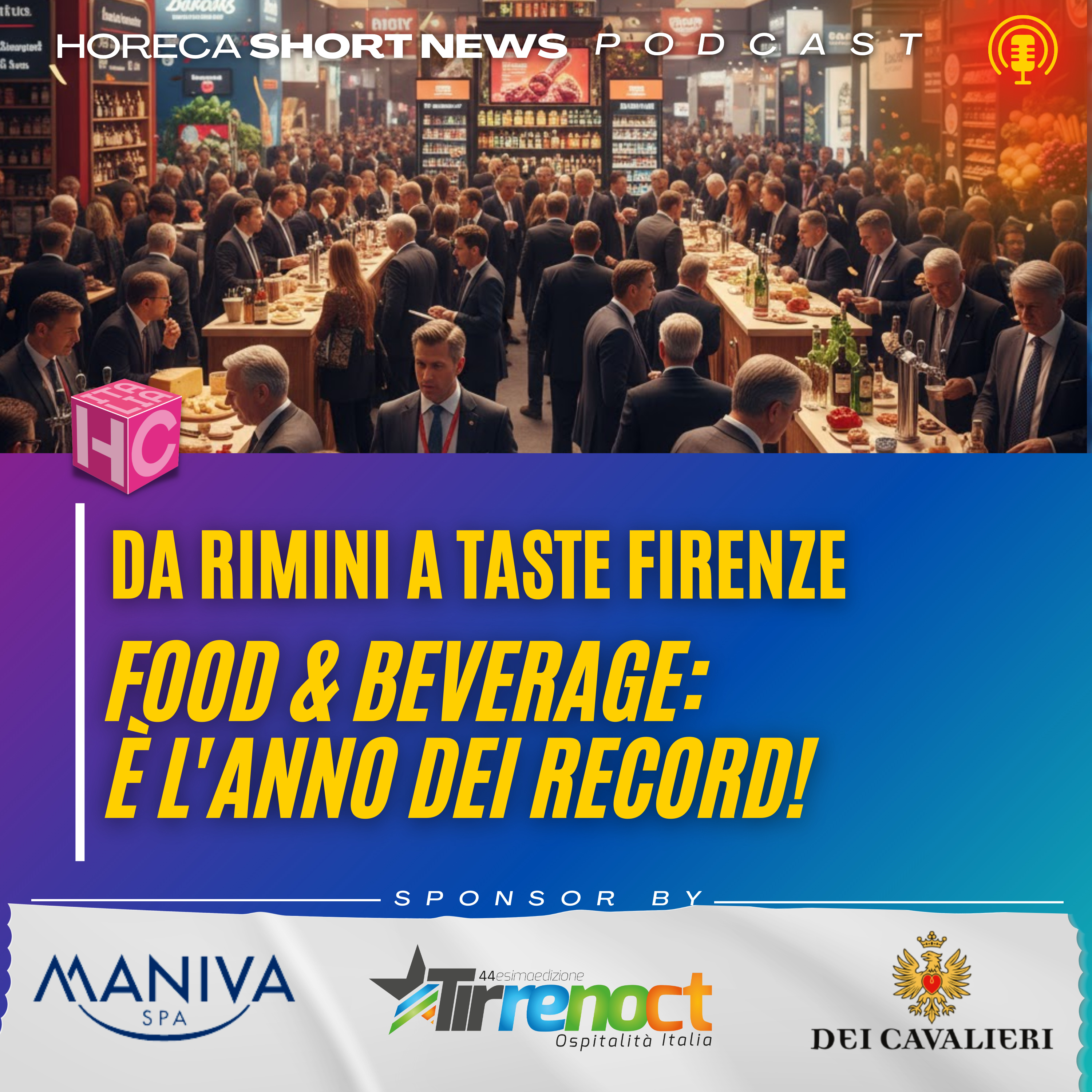 🍻B&F: numeri in crescita  ⚜️Taste a Firenze vetrina del cibo vero  💬Ne parliamo con Vanni MARCHIONI  🌾PAT - Prodotti Agroalimentari tradizionali,   🇮🇹in italia ne abbiamo più di 5000  episode artwork