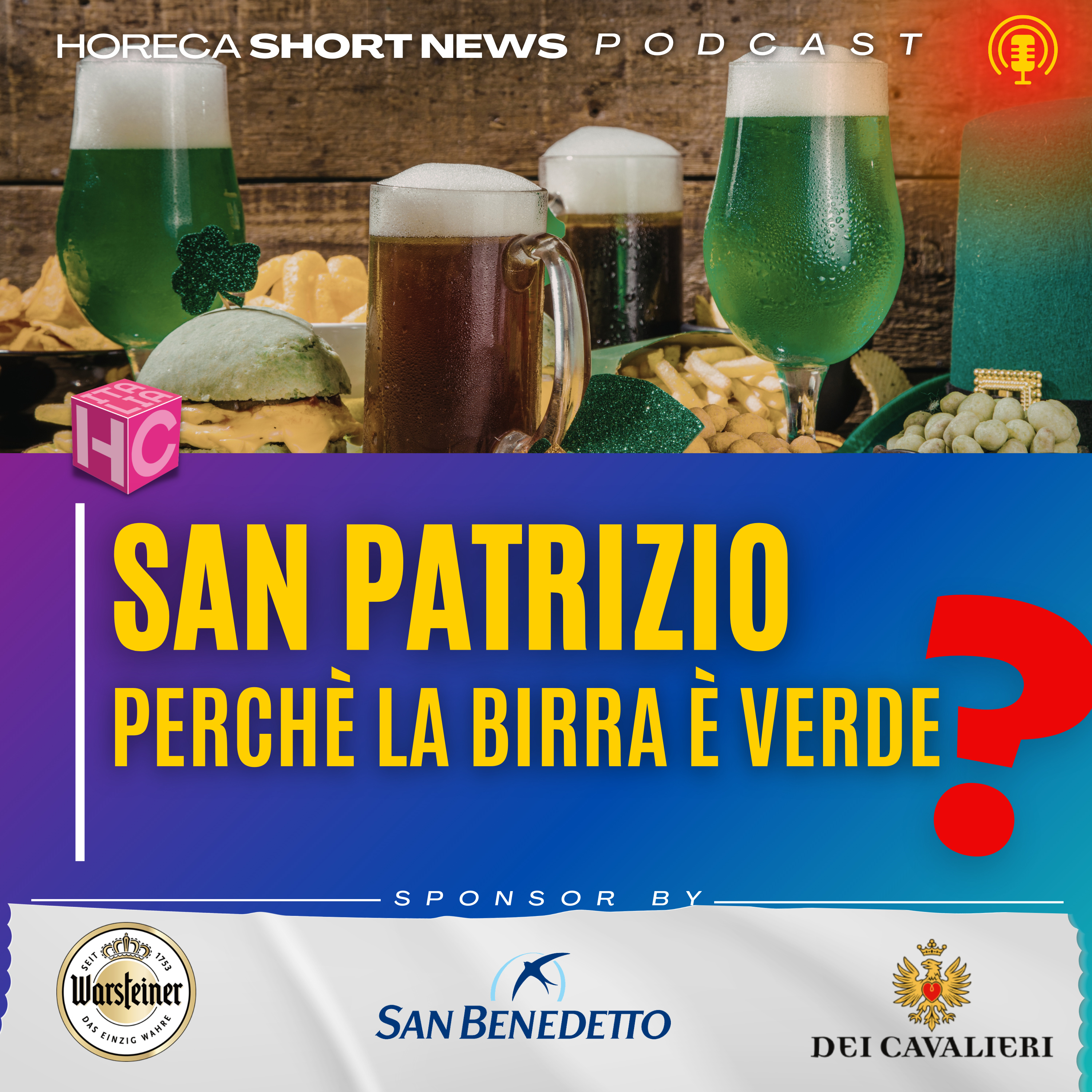 🍺San Patrizio è festa nei pub Italiani   🍻 Birra artigianale c’è Coltiva Italia    🇮🇹 E una filiera del malto in Sicilia  ☘️A San Patrizio la birra è verde? Ecco perchè episode artwork