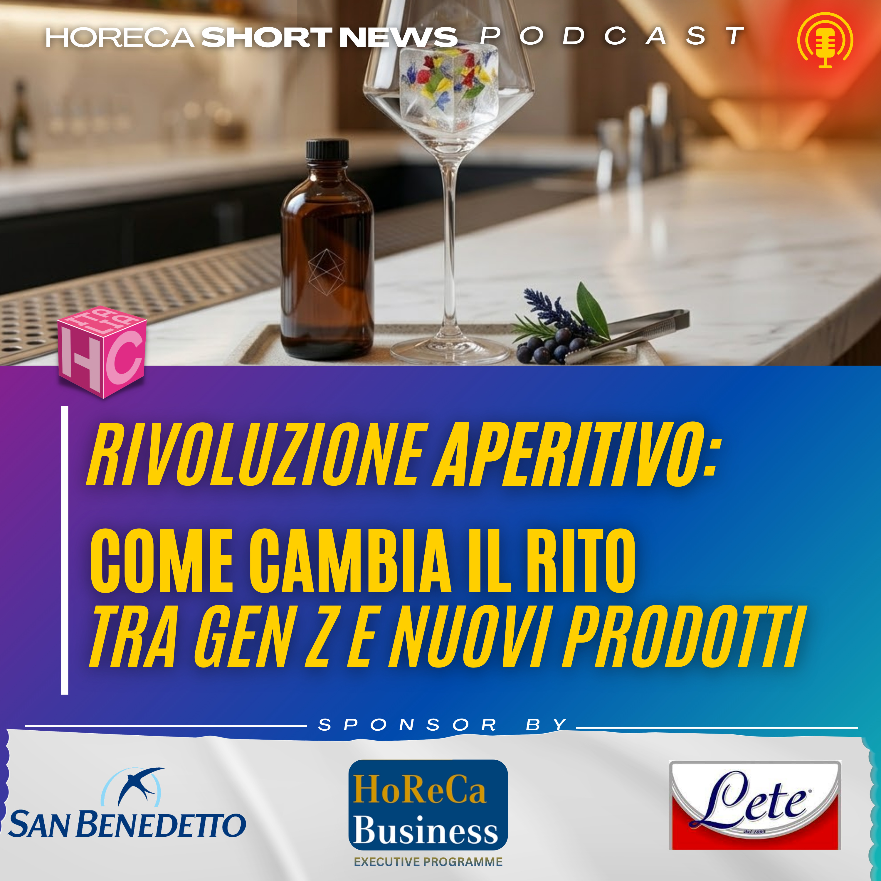 🍹Aperitivo un rito che piace agli italiani  🍸Dove non mancano nuove proposte  💬Ne parliamo con Michela Filippi  🆕Nasce Liquid Ventures  👁️Domani a SDV con Paolo Borgio Parliamo di ICC   episode artwork