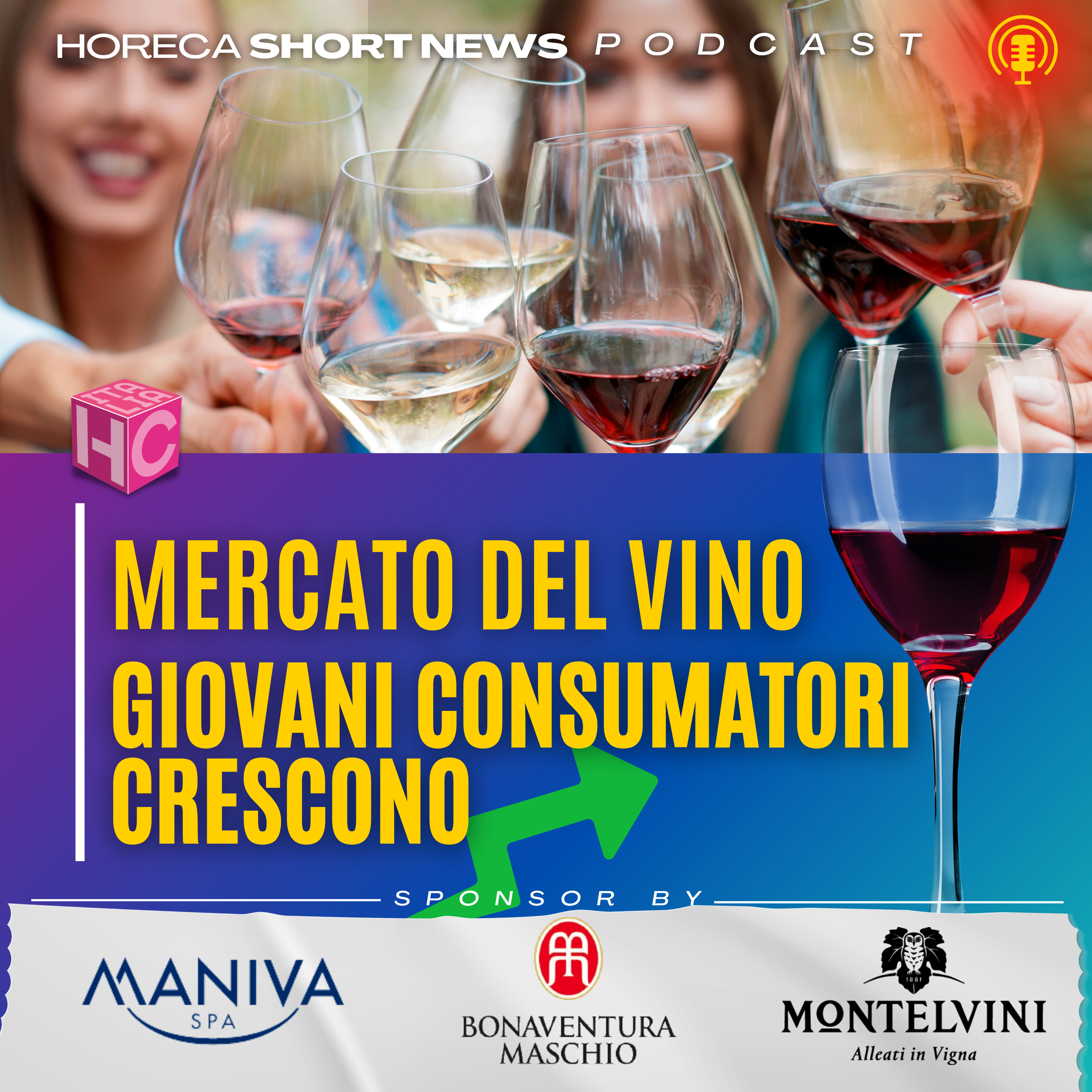 🍷 Vino giovani consumatori crescono  📊 Lo rileva l’indagine UIV vinitaly  🍷 Produttori a Verona le anticipazioni di   💬Serena Wines 1881 e CDF Winery  👁️A Spunti di Vista ritorna Spyridon Louis  episode artwork