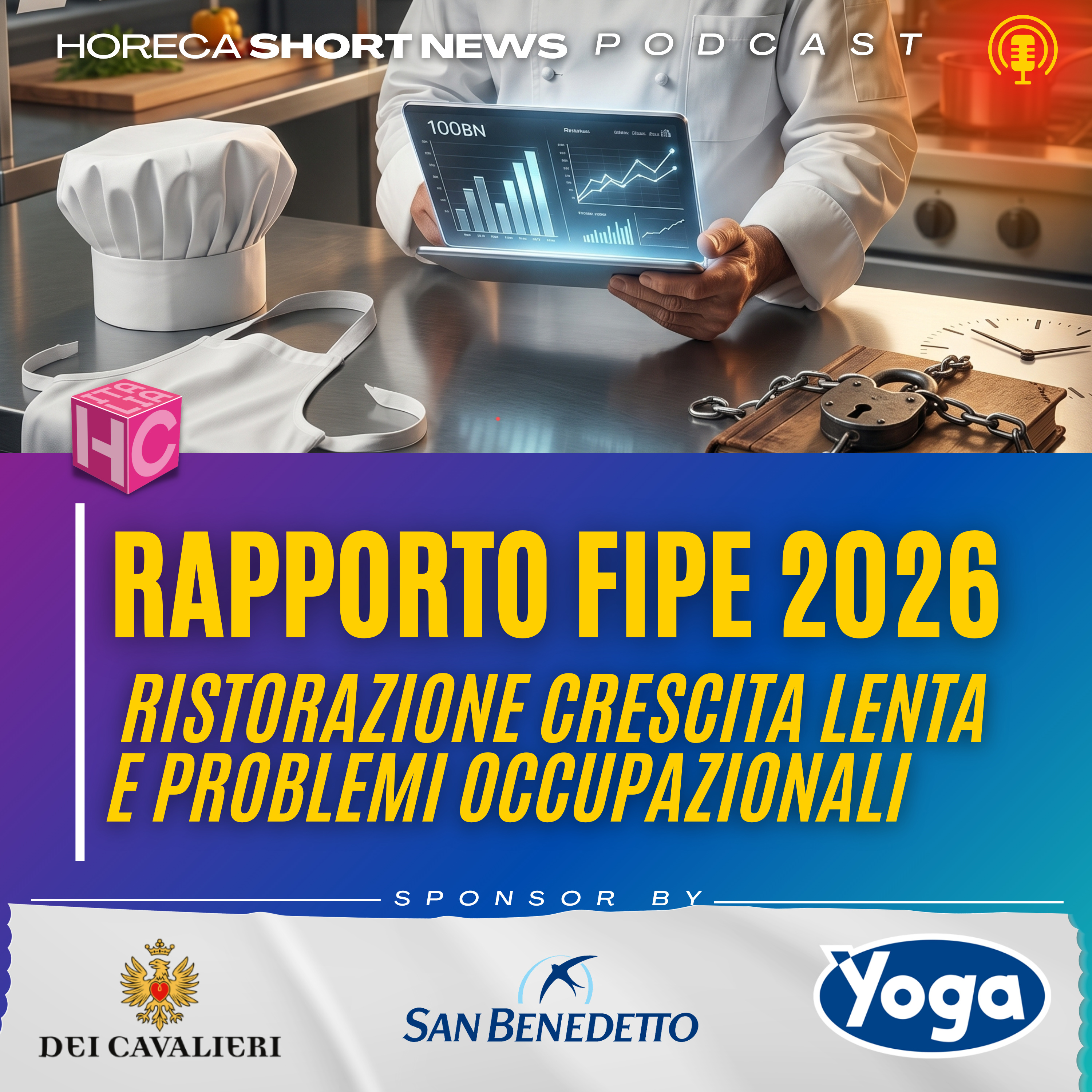 🔎Presentato il rapporto FIPE 2026  🍽️Ristorazione Crescita lenta e problemi occupazionali  📊Ma il comparto è resiliente  👁️Domani a spunti di vista parliamo di Soft Clubbing  episode artwork