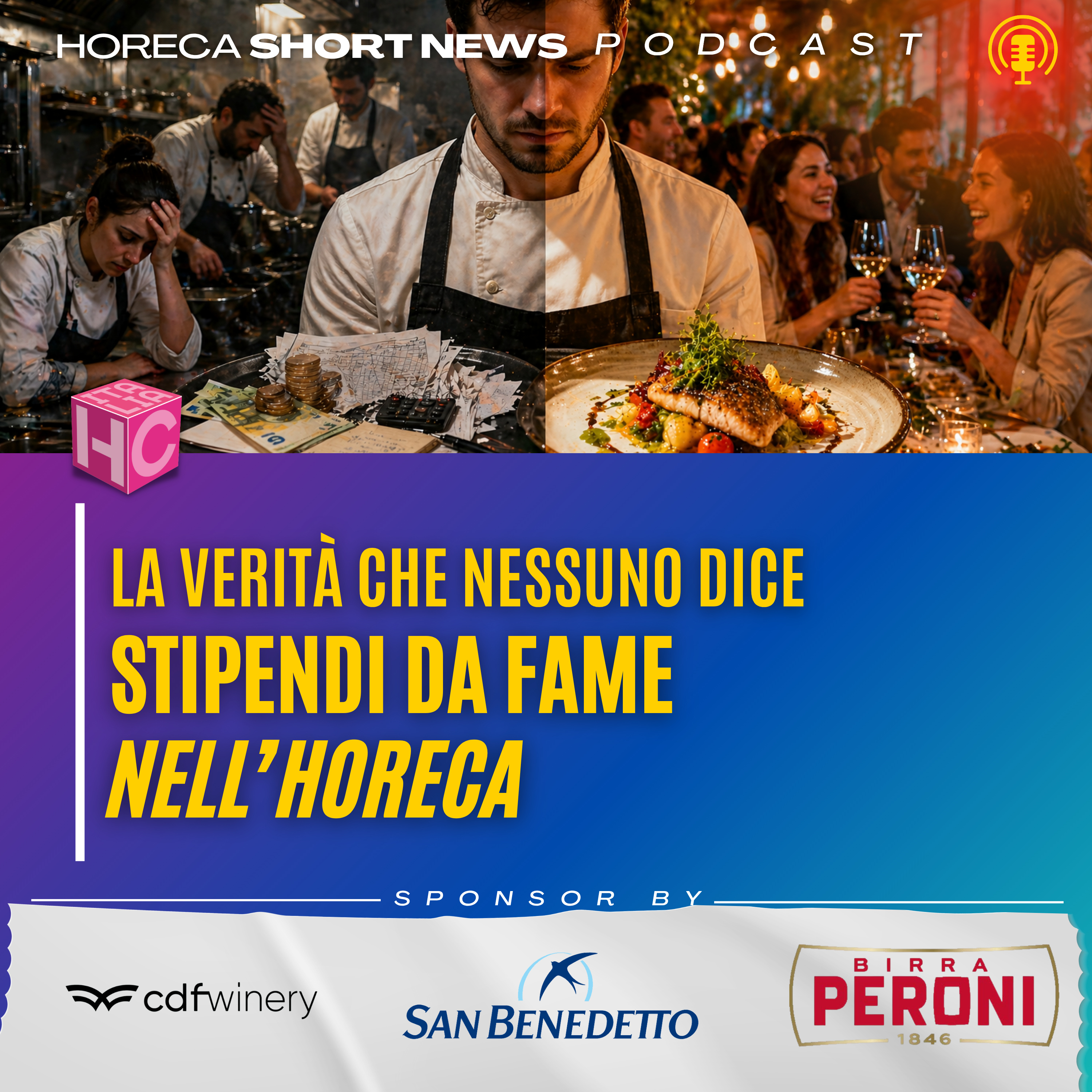 💸 Salari nell’Horeca sotto media  🔎Lo attesta una ricerca di The Adecco Group  😟Il caso Noma, non solo sottopagati, ma anche maltrattati  🍽️I valori della ristorazione redatti da FIPE  episode artwork