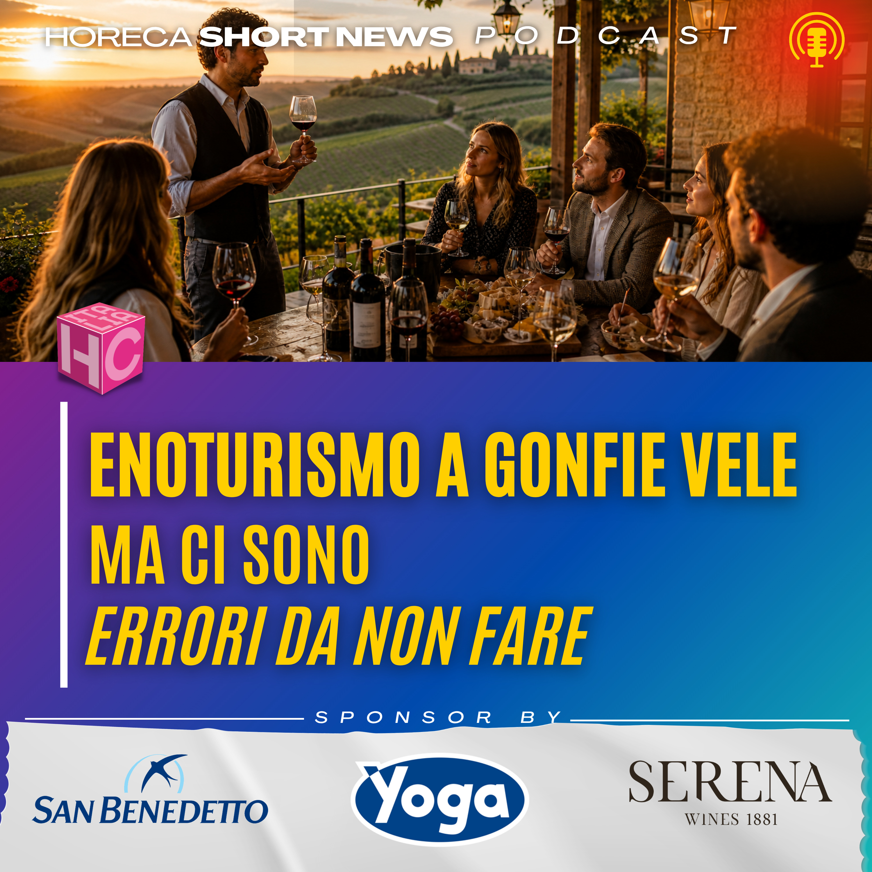 🍷 Enoturismo a gonfie vele  ❌ Ma ci sono errori da non fare  💬Vinaltum ce ne parla Danilo D’Ambra  📕 Libri e storie di vino, ecco 2 nuove pubblicazioni  episode artwork