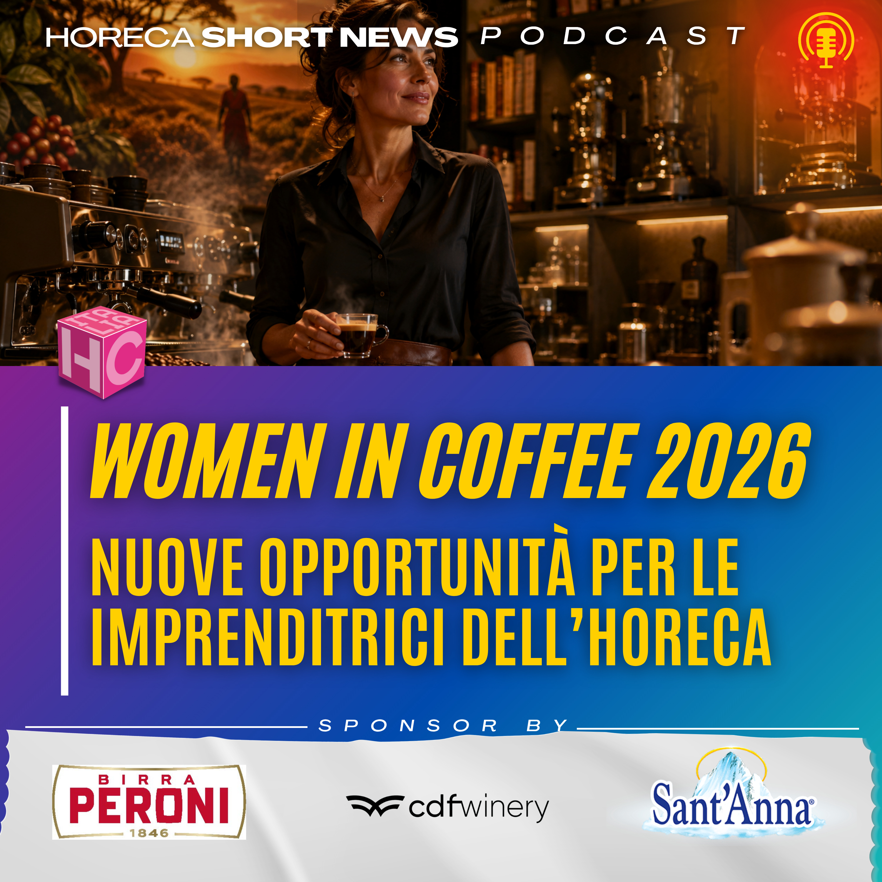 ☕ Women in Coffee 2026 📚 MUMAC Book Week 🌍 Caffitaly porta in tazza la Tanzania 📈 Le nuove tendenze del caffè 🎙️ Spunti di Vista con Spyridon episode artwork