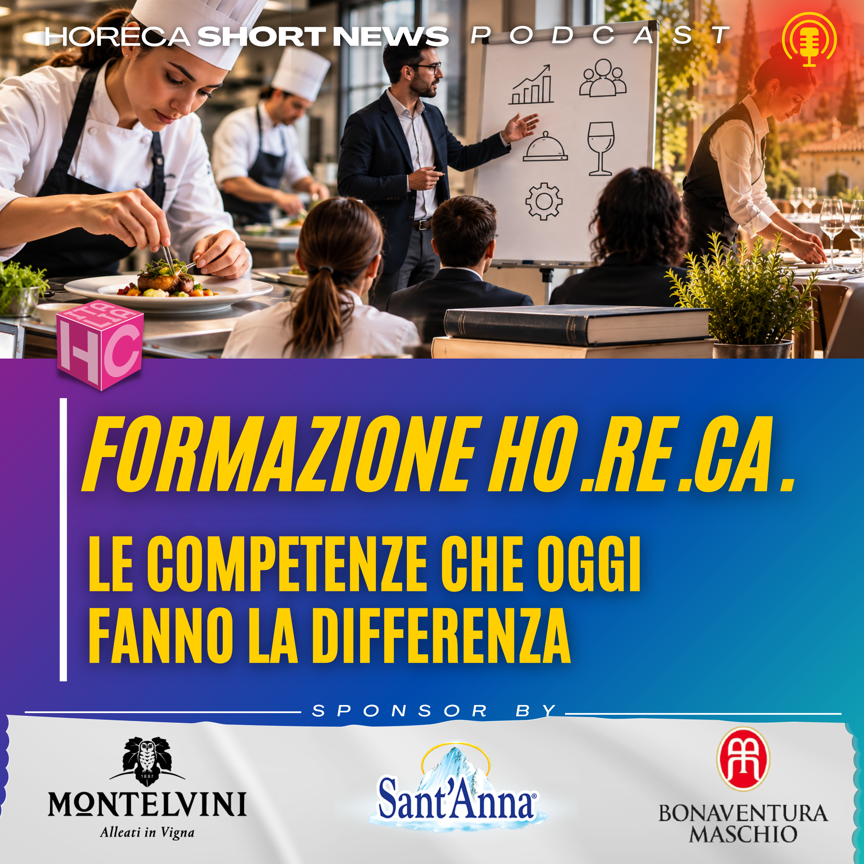 🎓 Formazione nell’Horeca le proposte non mancano  ⭐️ Ursa Major presenta Distributori a 7 stelle  💬 Ne parliamo con Giuseppe Arditi  🎓 GrosMarket lancia le sue masterclass  episode artwork