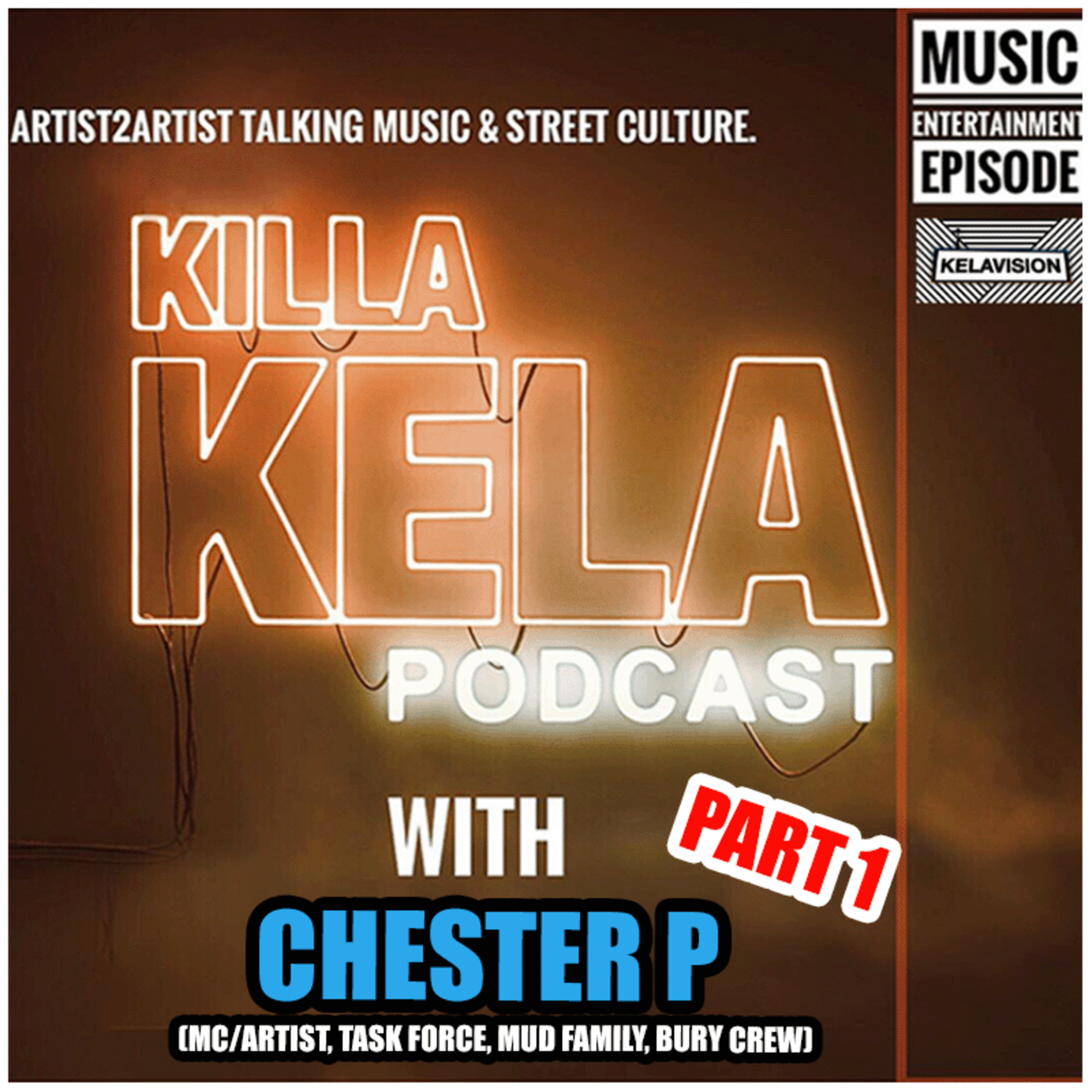KKPC #500 PT. 1 – CHESTER P (MC/ARTIST, TASK FORCE, MUD FAMILY, BURY CREW)