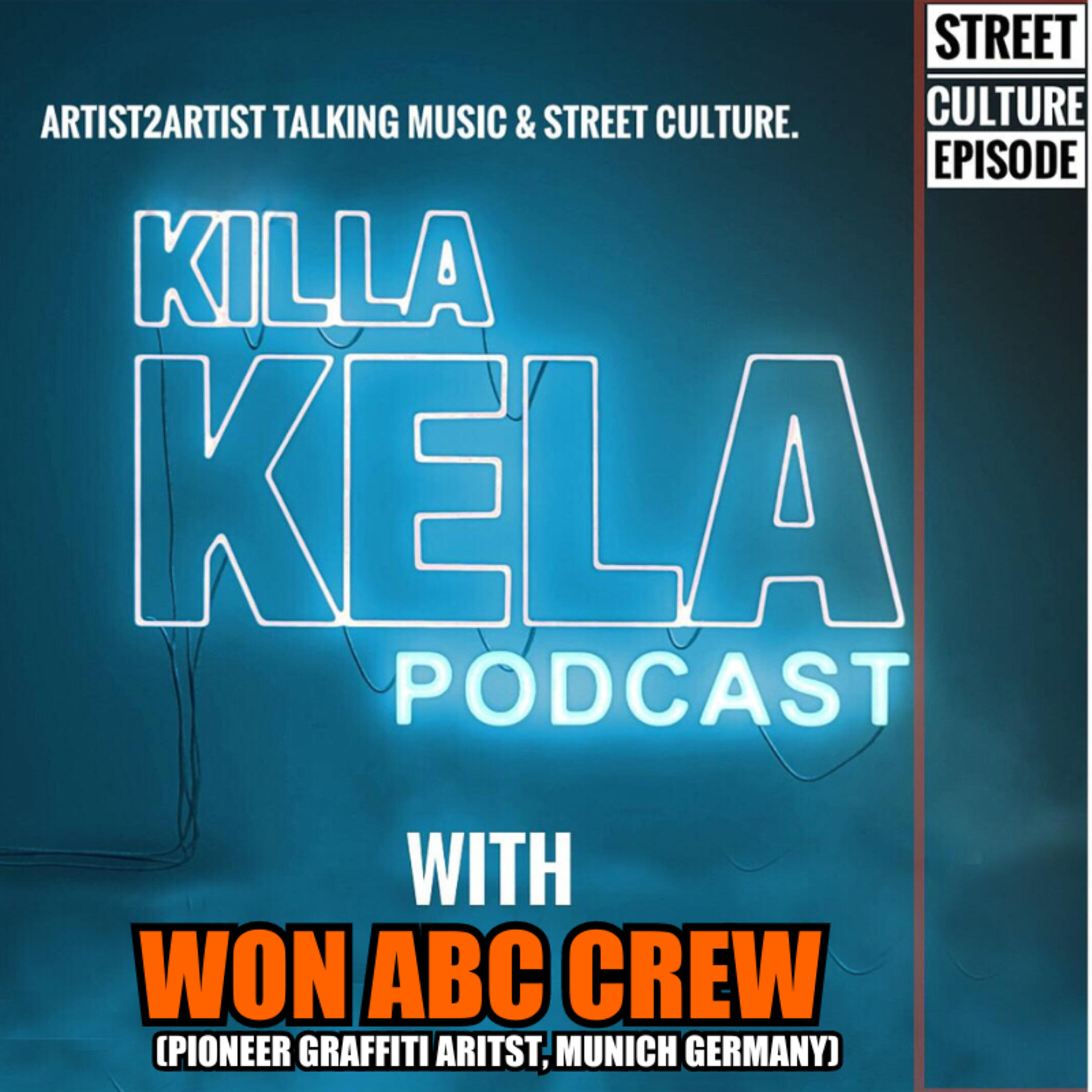 KKPC #542 -WON ABC CREW (GRAFFITI WRITER ARTIST , MUNICH GERMANY) episode artwork