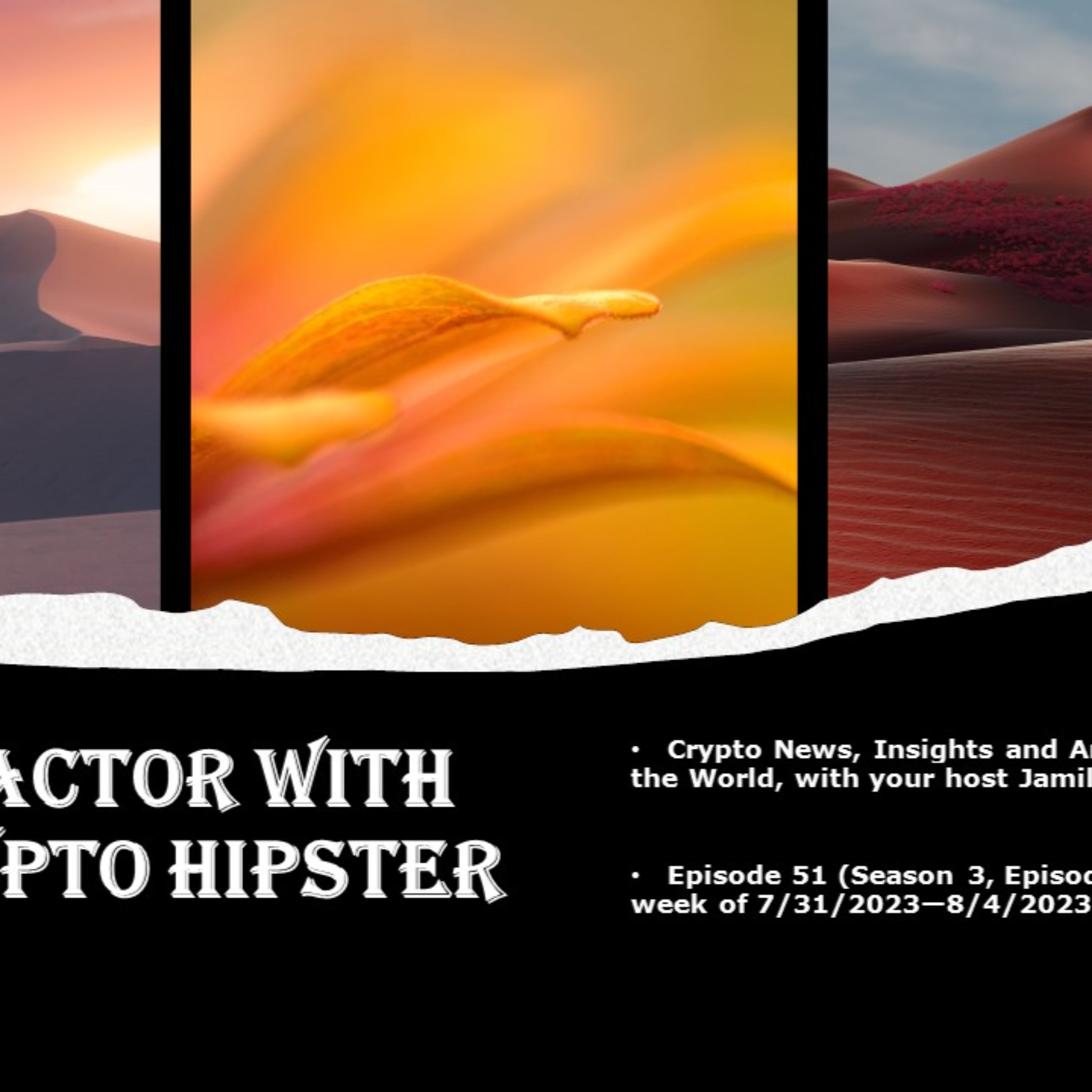 The X-Factor with the Crypto Hipster, Episode 51 (Season 3, Episode 11), for the Week Ending 8/4/2023