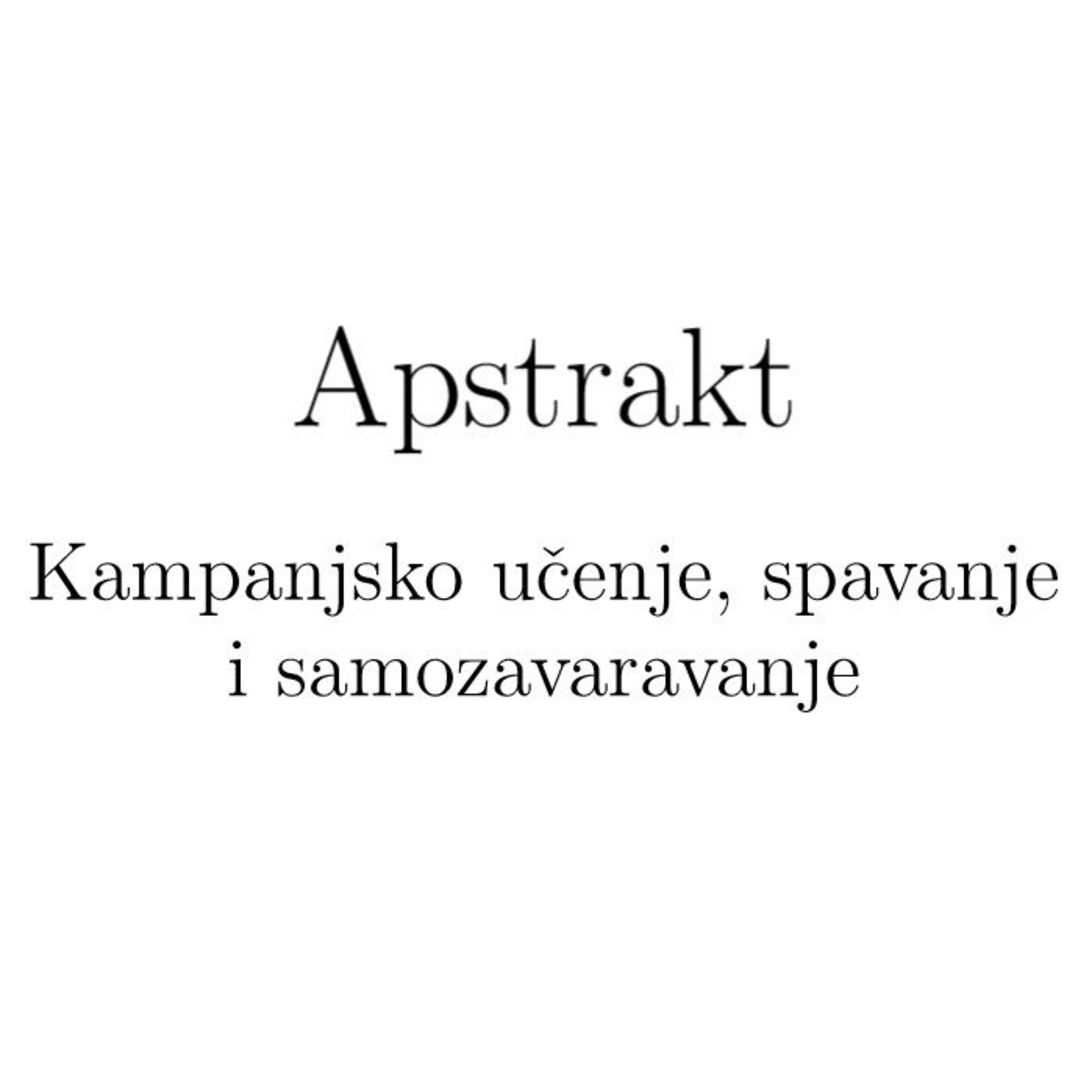 Apstrakt - podcast o produktivnosti i studijama