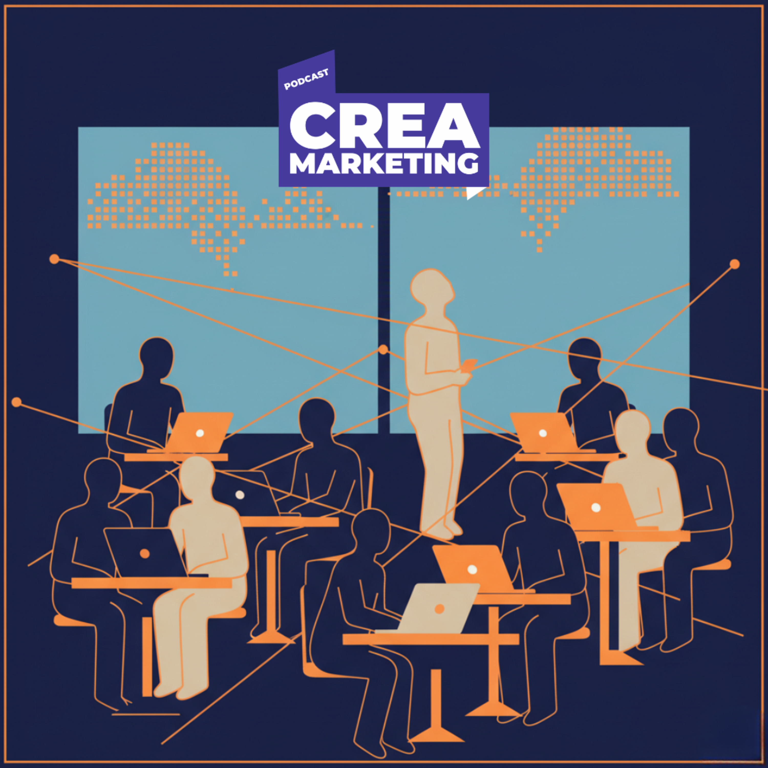 Portada de Crea Marketing Podcast
