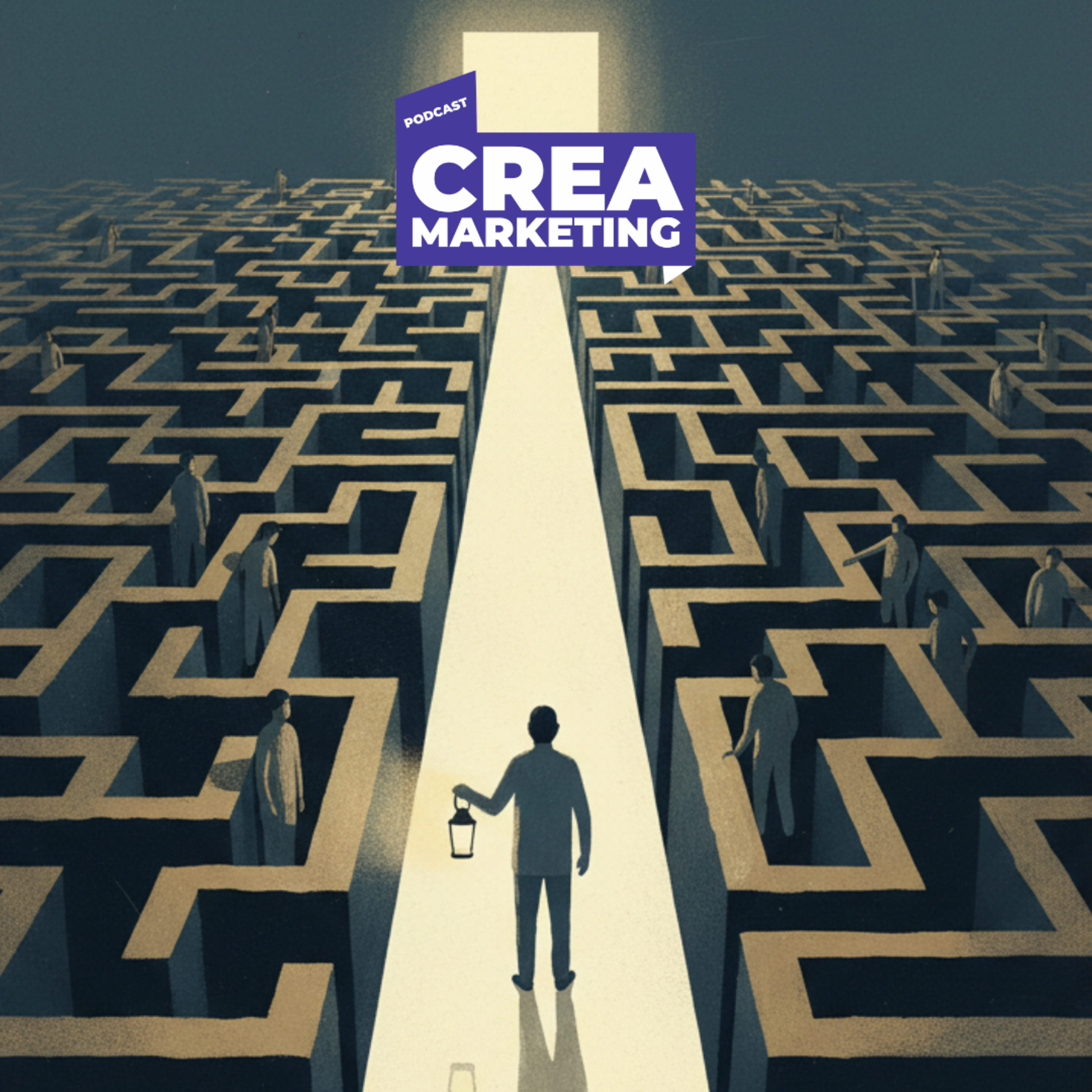 Portada de Crea Marketing Podcast