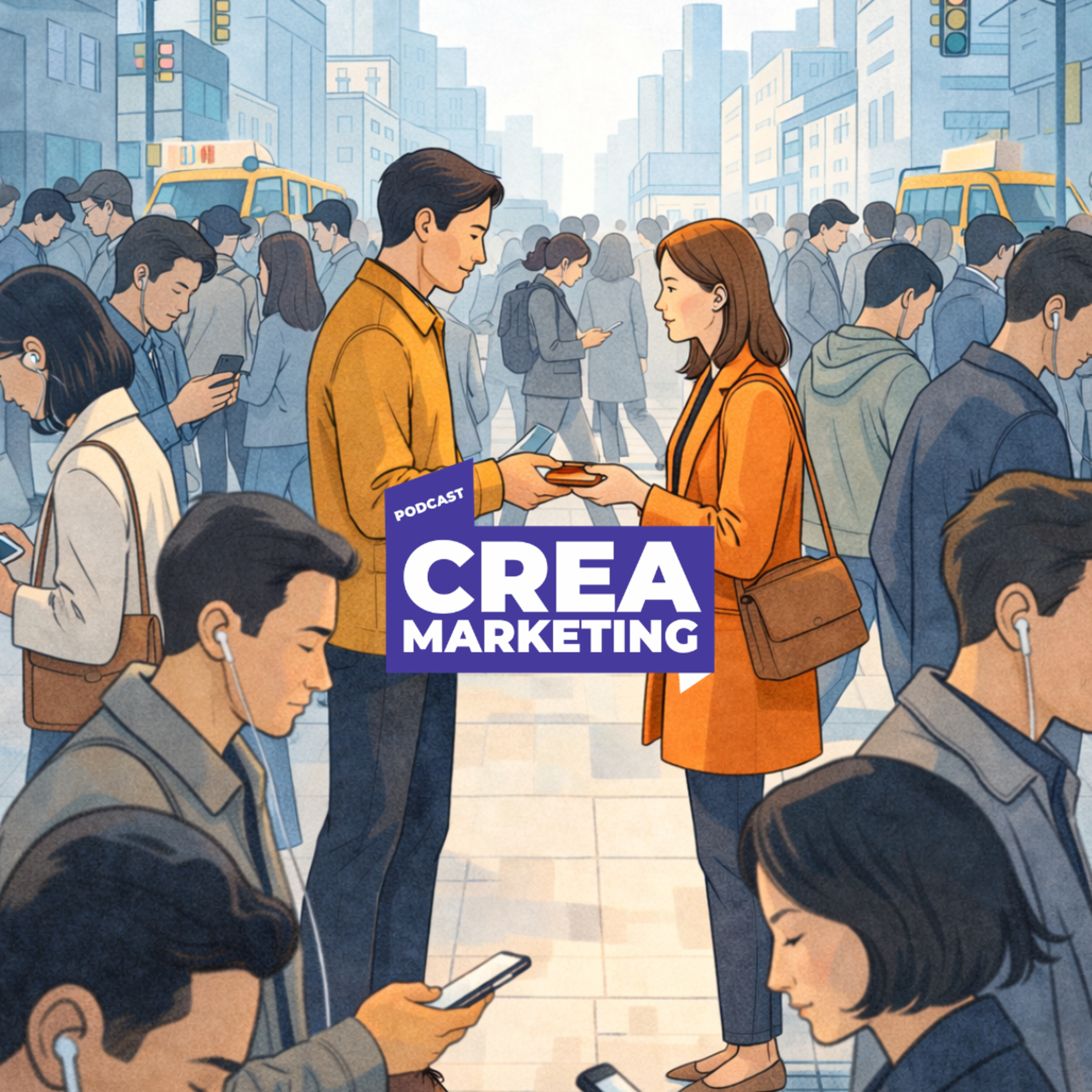Portada de Crea Marketing Podcast