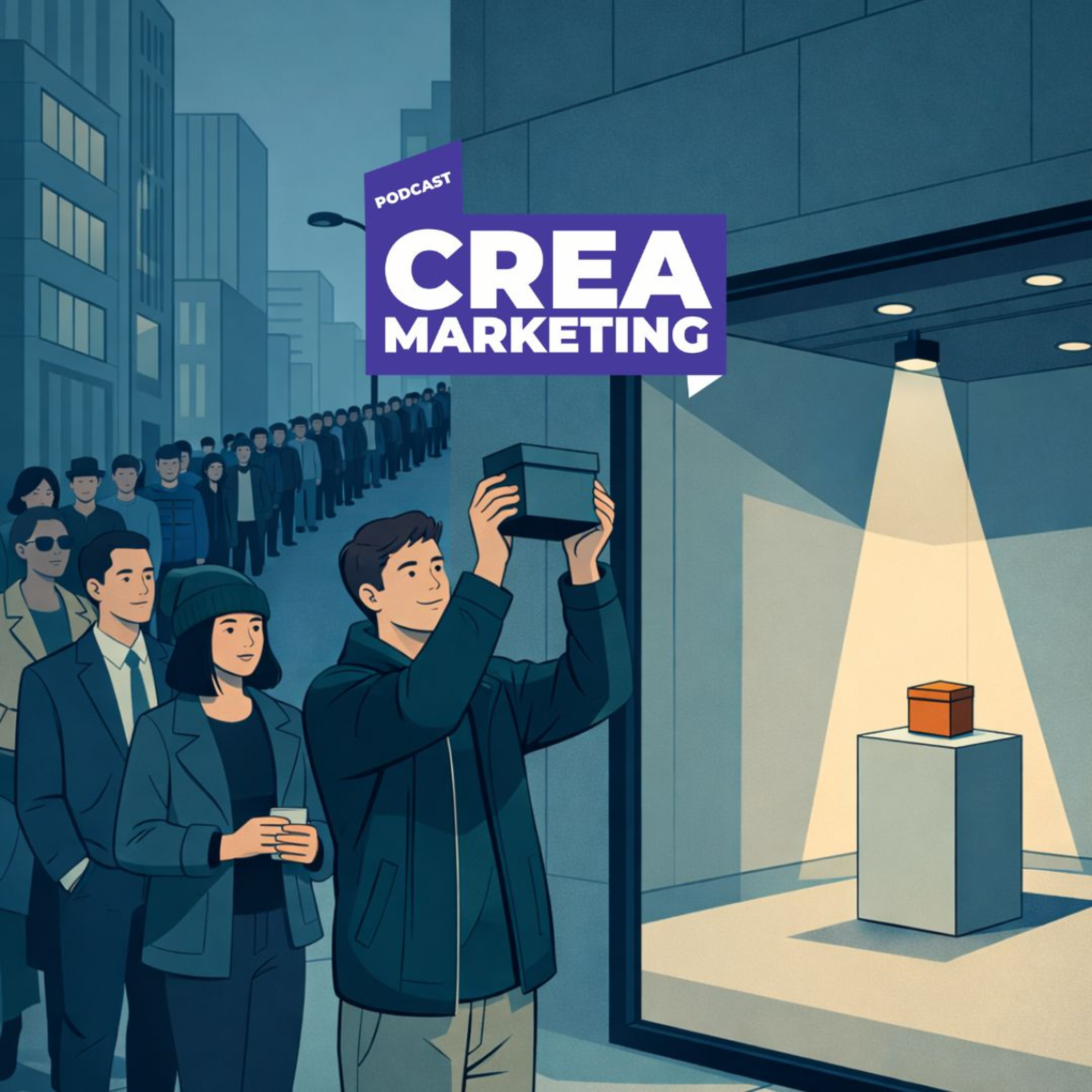 Portada de Crea Marketing Podcast