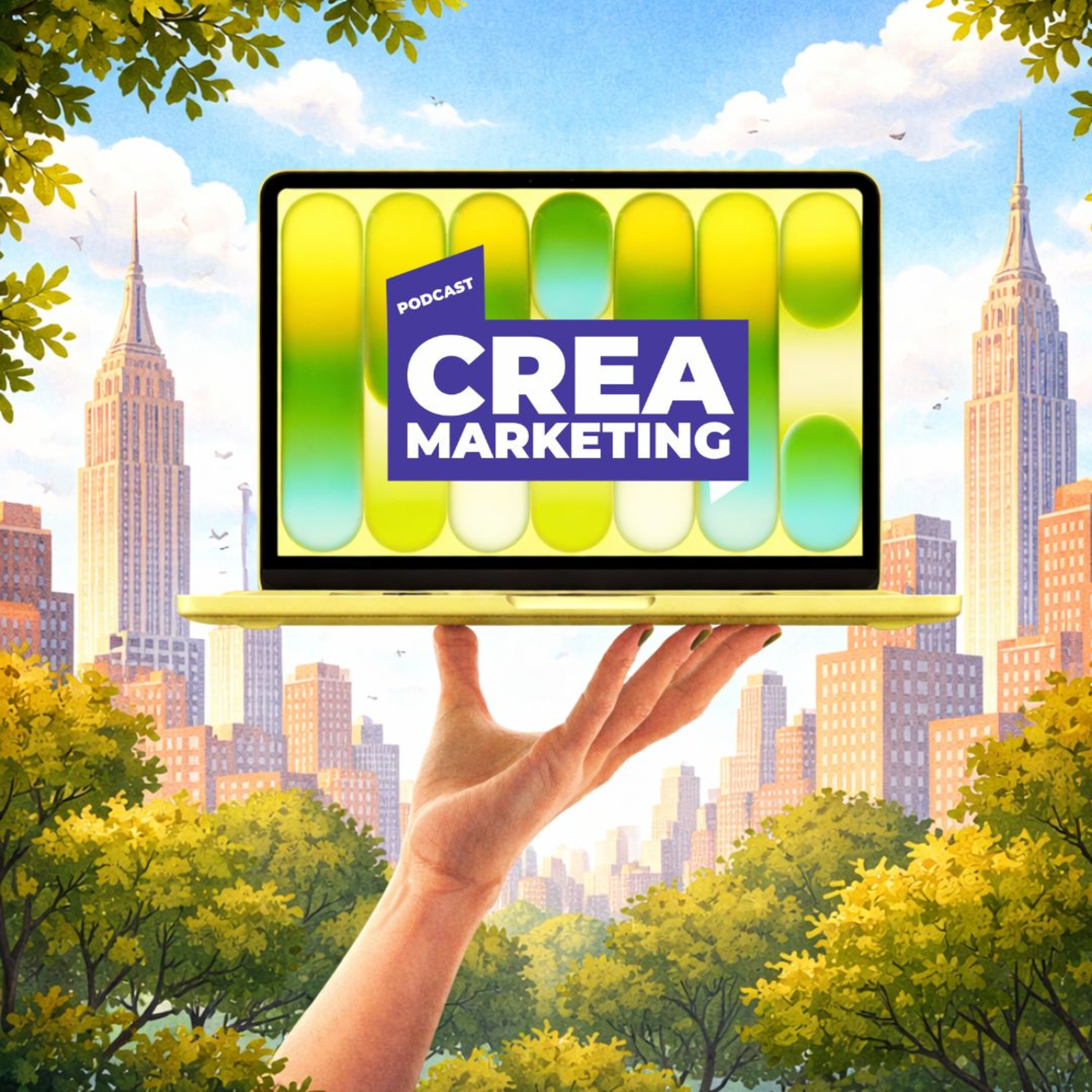 Portada de Crea Marketing Podcast