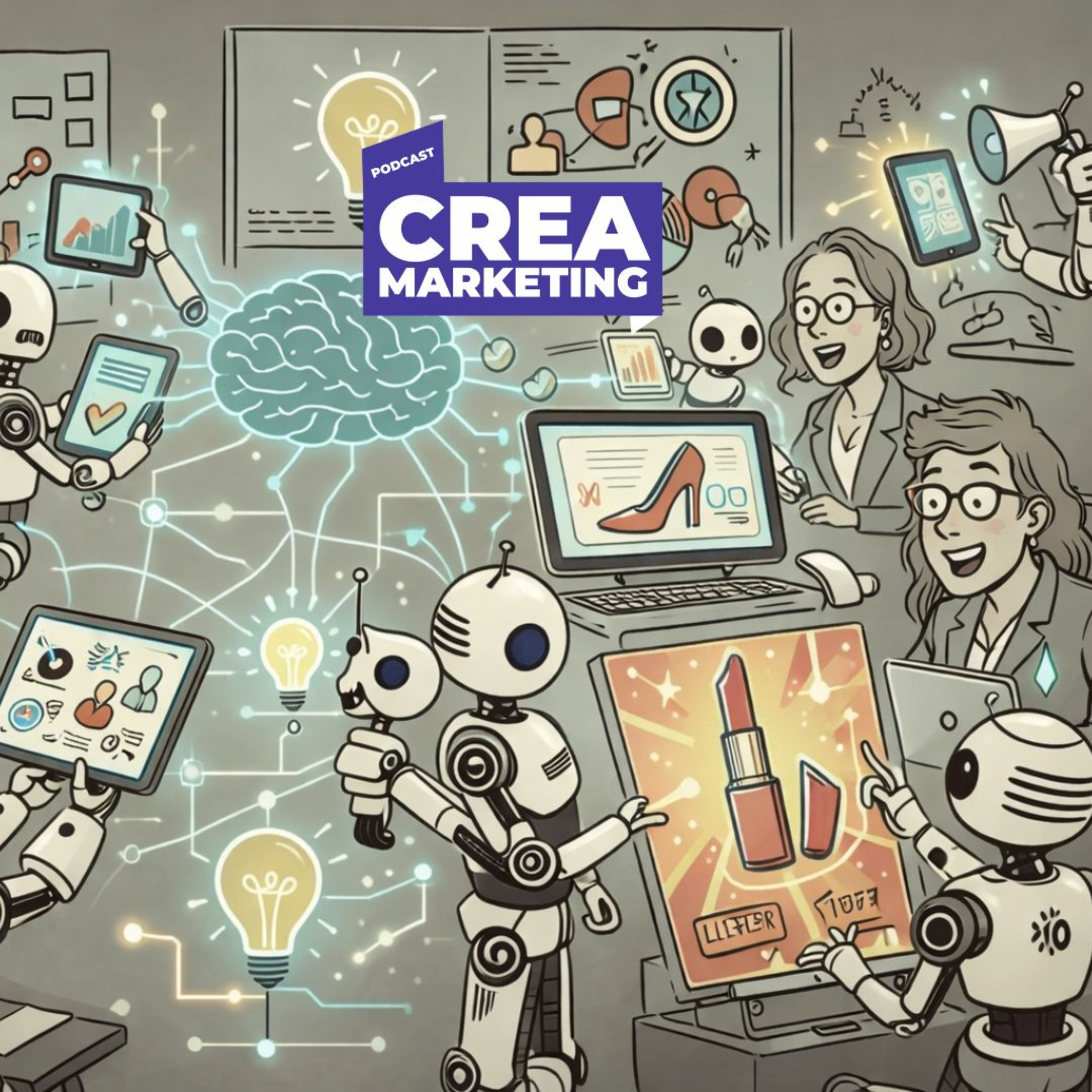Portada de Crea Marketing Podcast