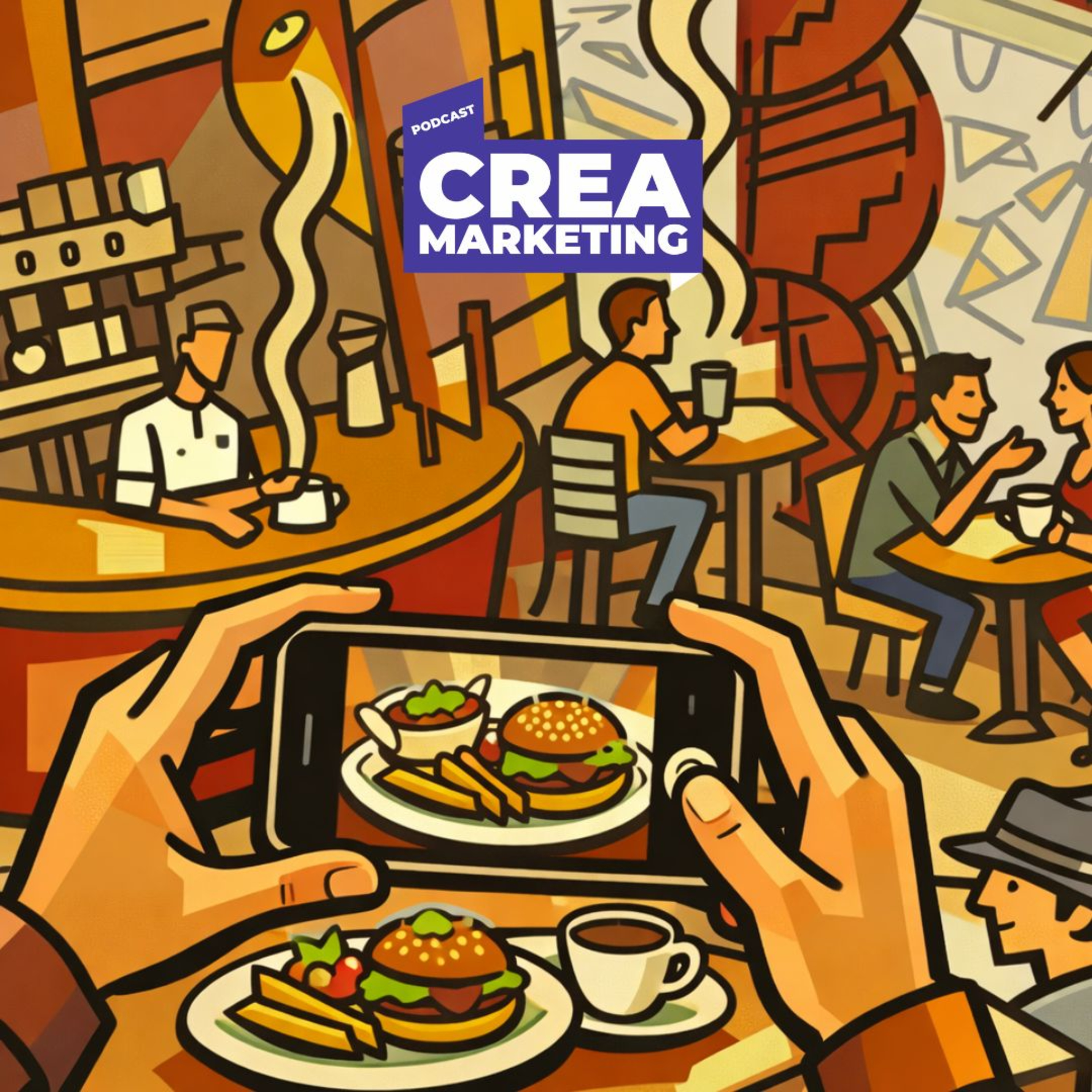 Portada de Crea Marketing Podcast