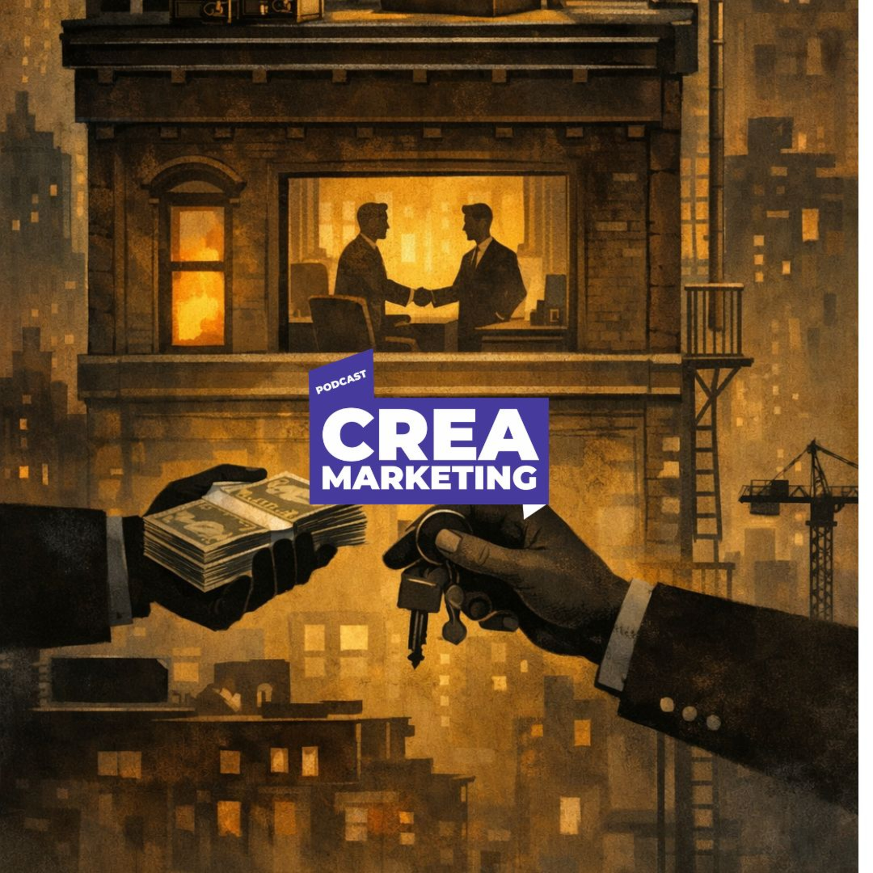 Portada de Crea Marketing Podcast